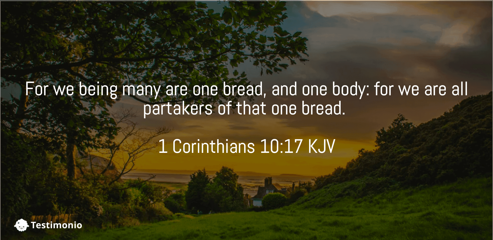 1 Corinthians 10:17