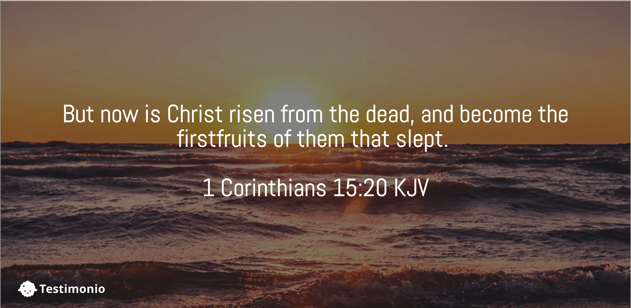 1 Corinthians 15:20