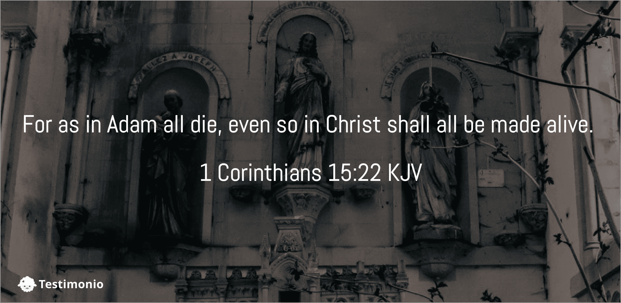 1 Corinthians 15:22