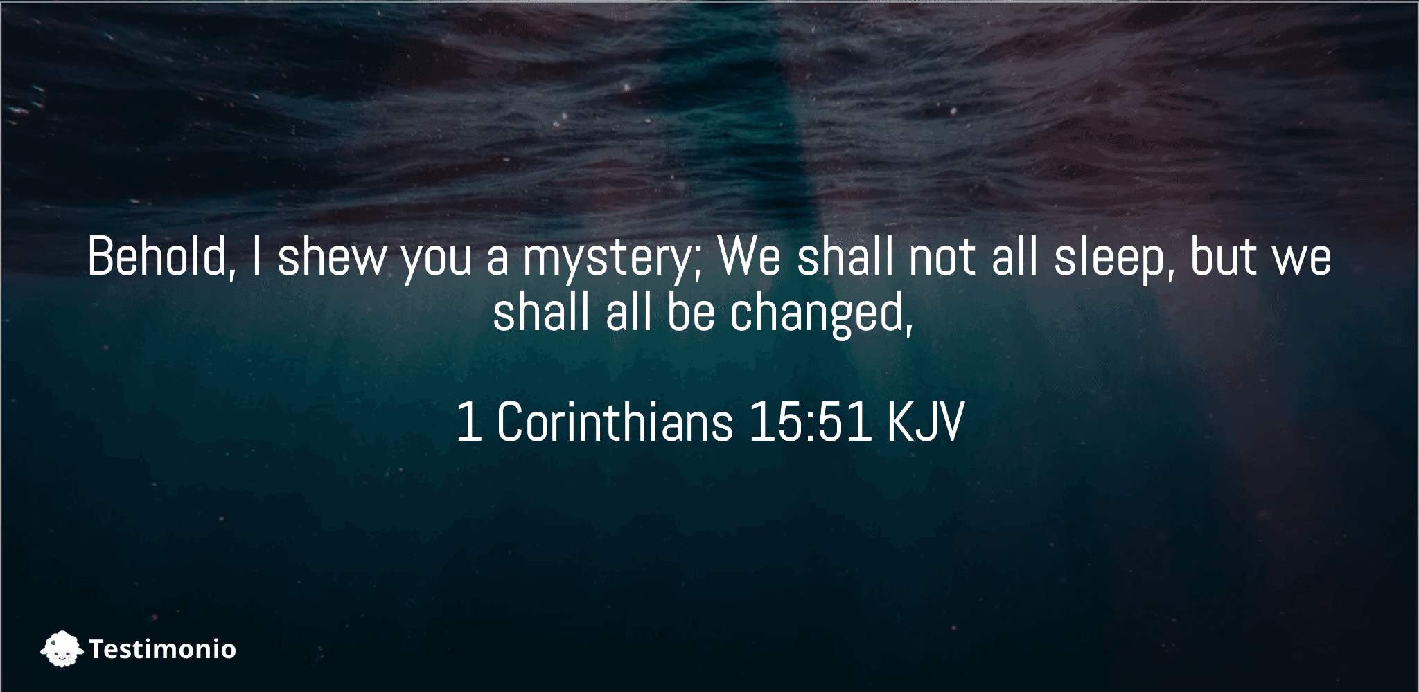1 Corinthians 15:51