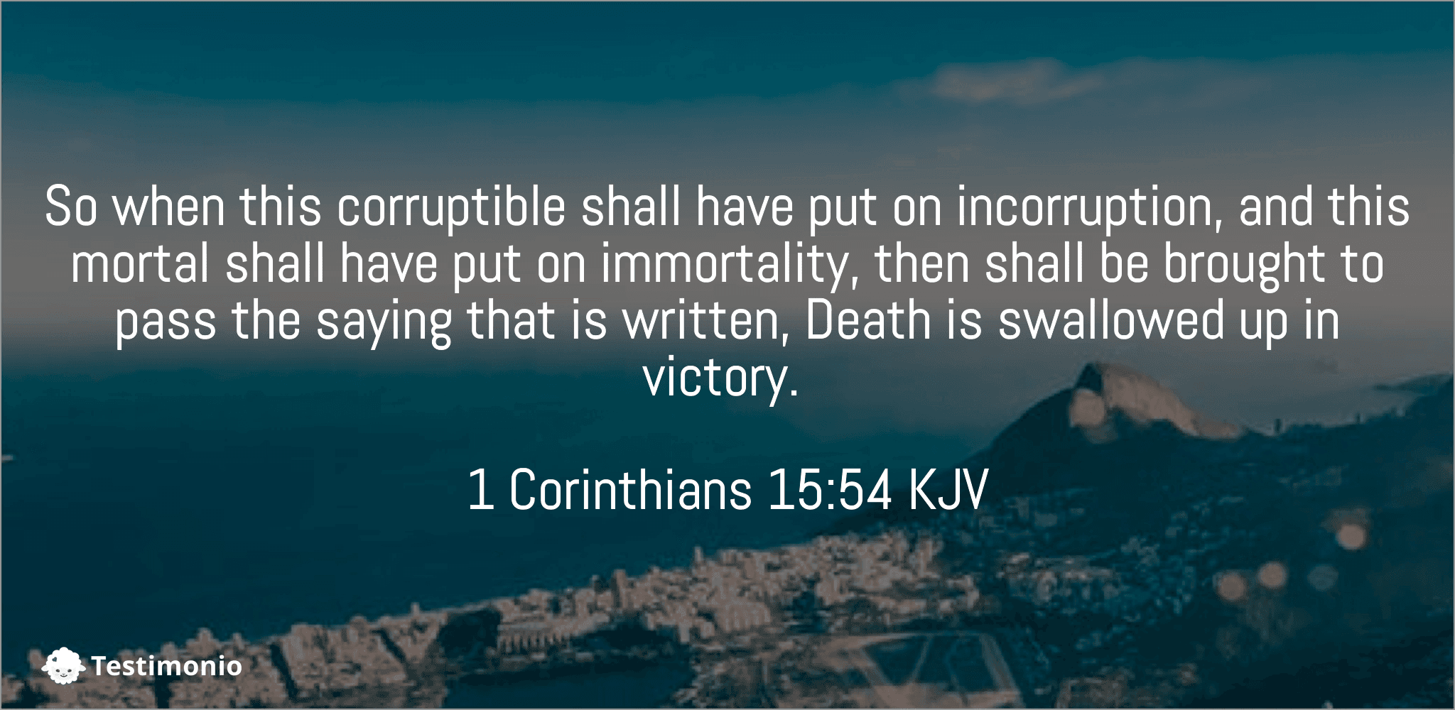 1 Corinthians 15:54