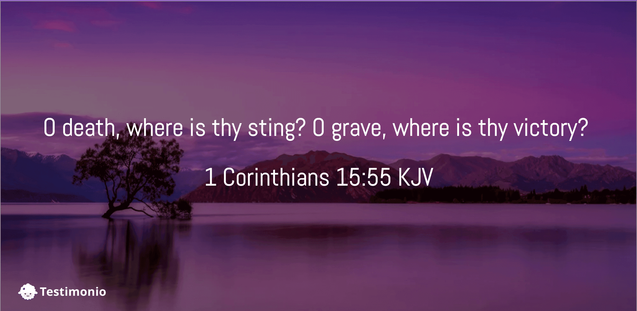 1 Corinthians 15:55