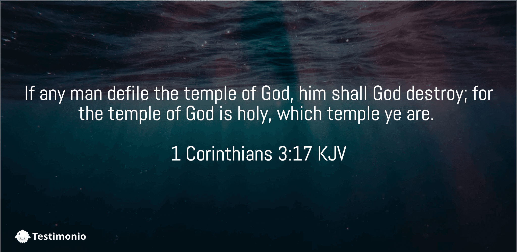 1 Corinthians 3:17