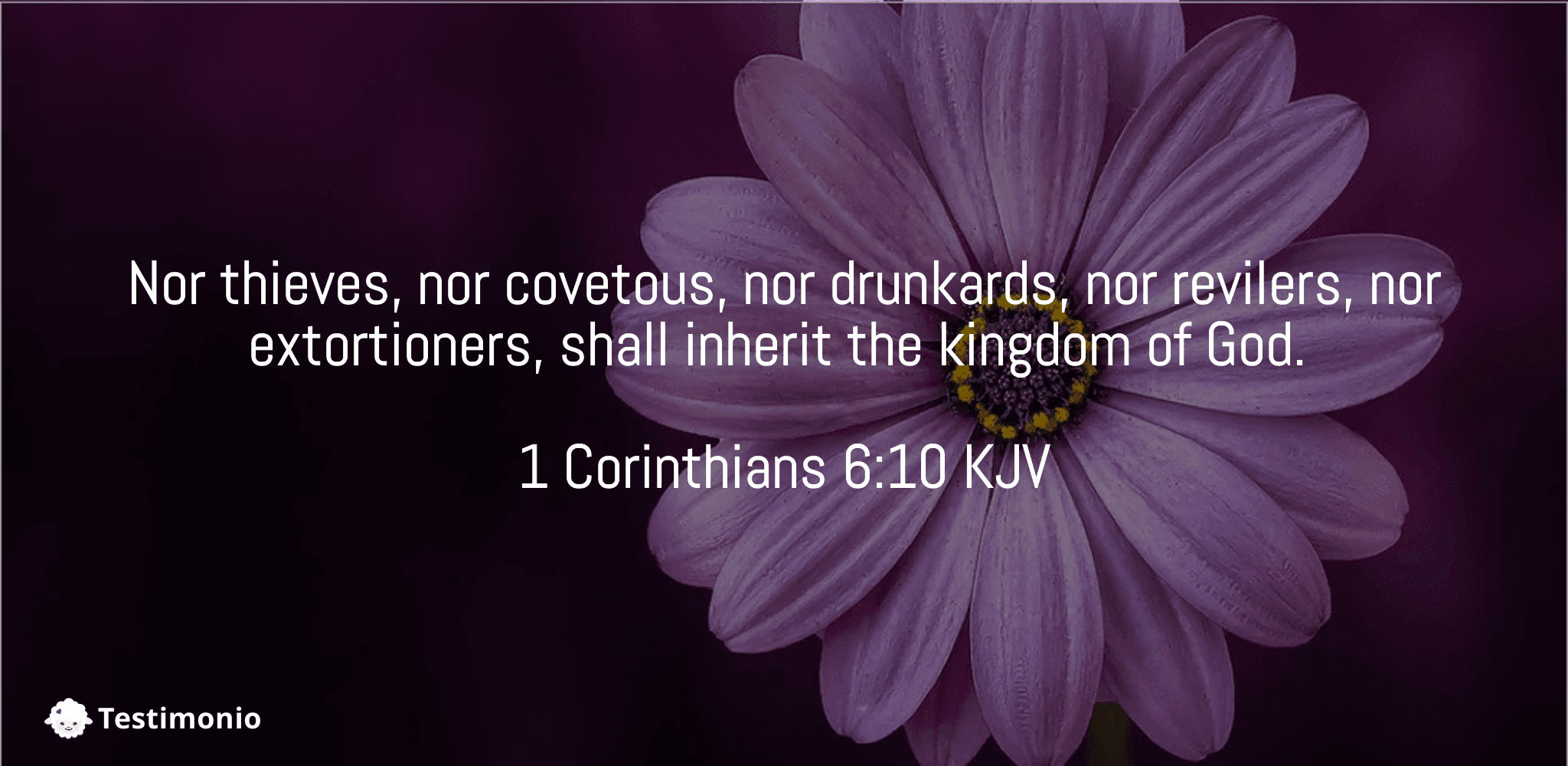 1 Corinthians 6:10