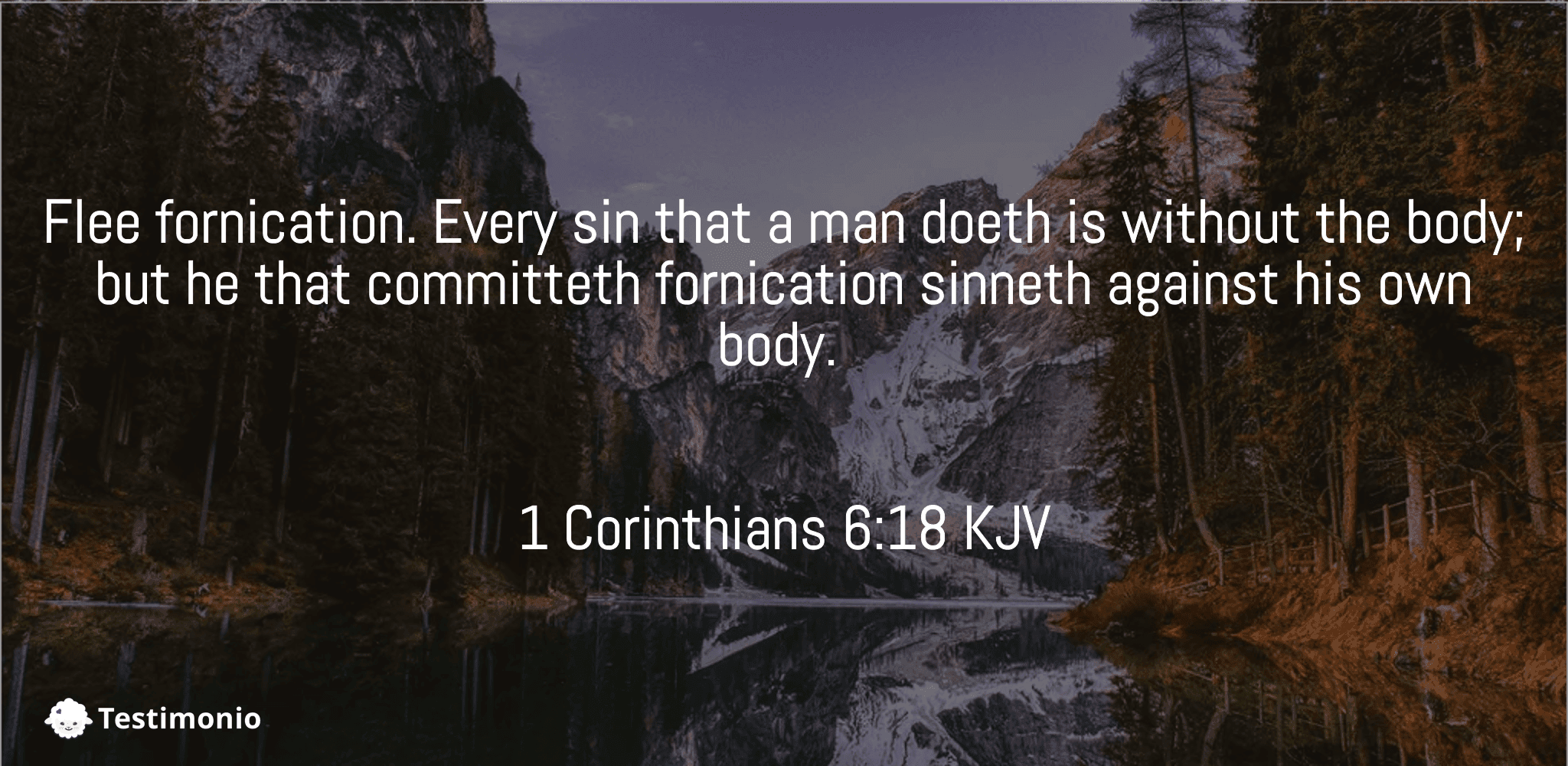 1 Corinthians 6:18