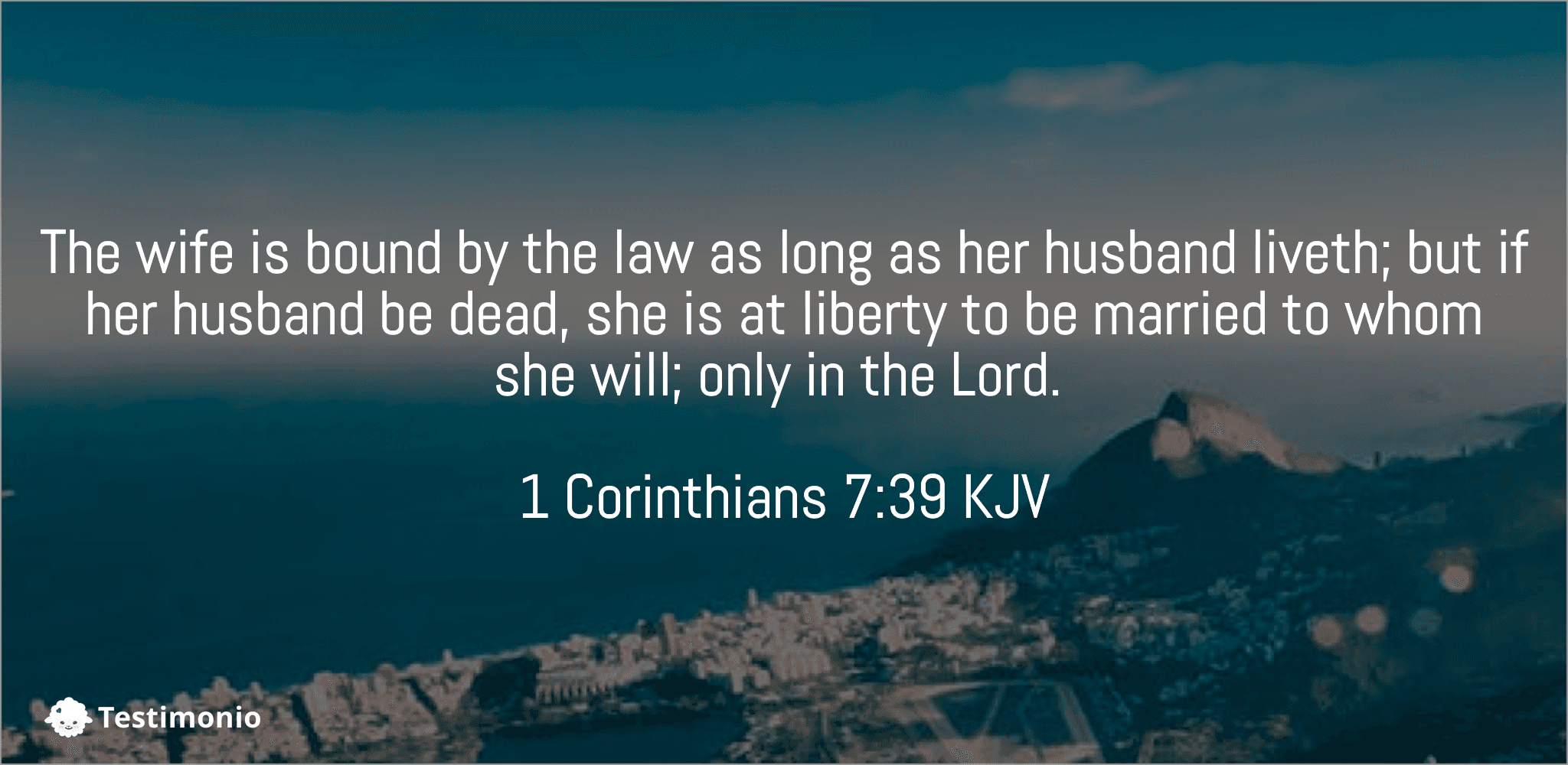 1 Corinthians 7:39