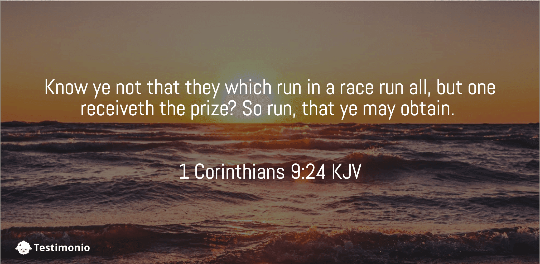1 Corinthians 9:24