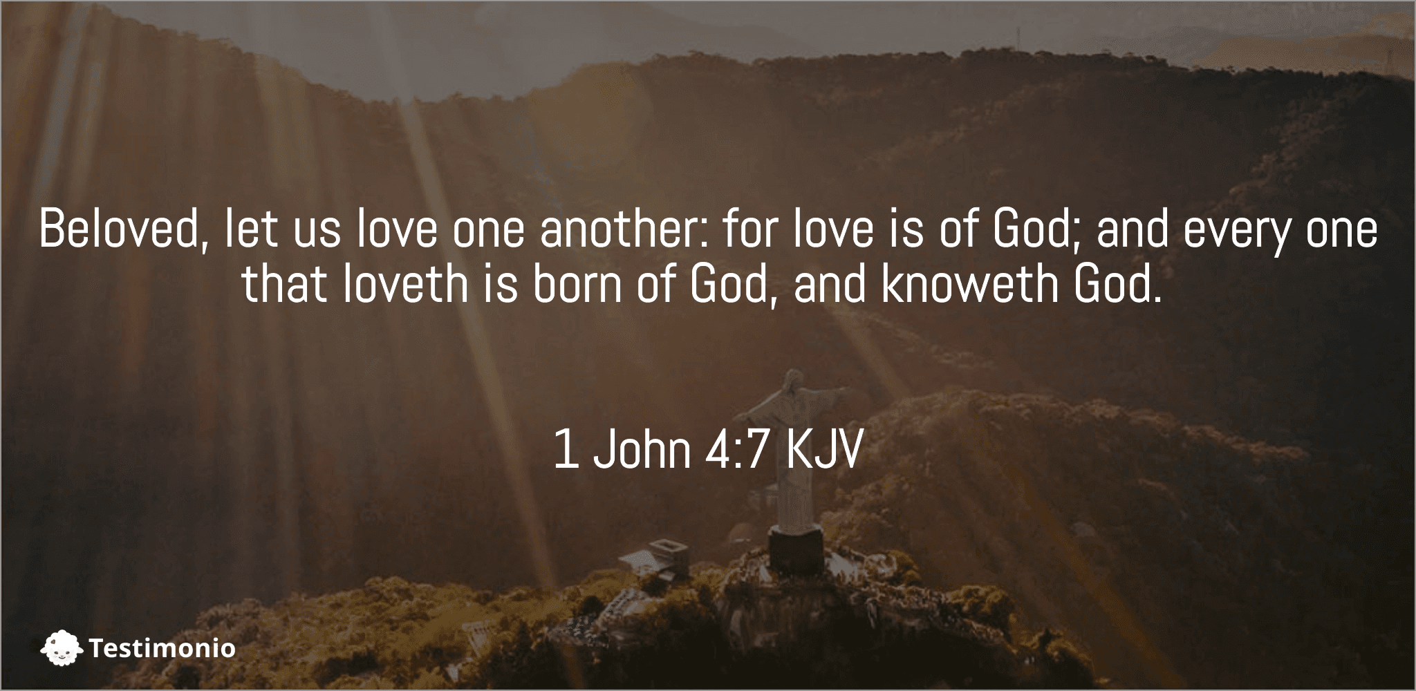 1 John 4:7