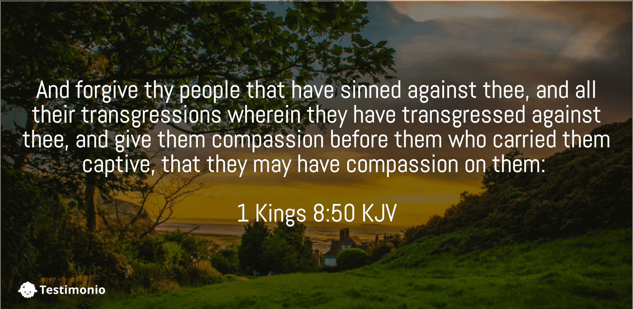 1 Kings 8:50