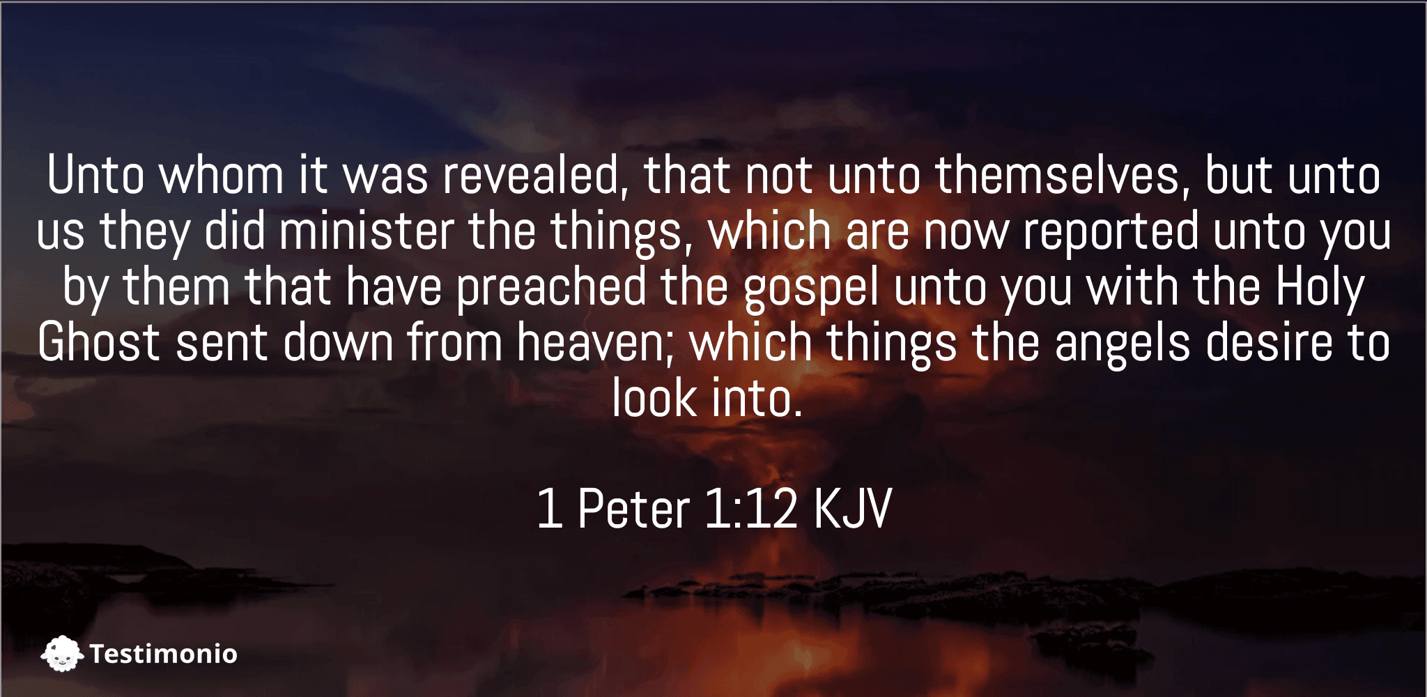 1 Peter 1:12