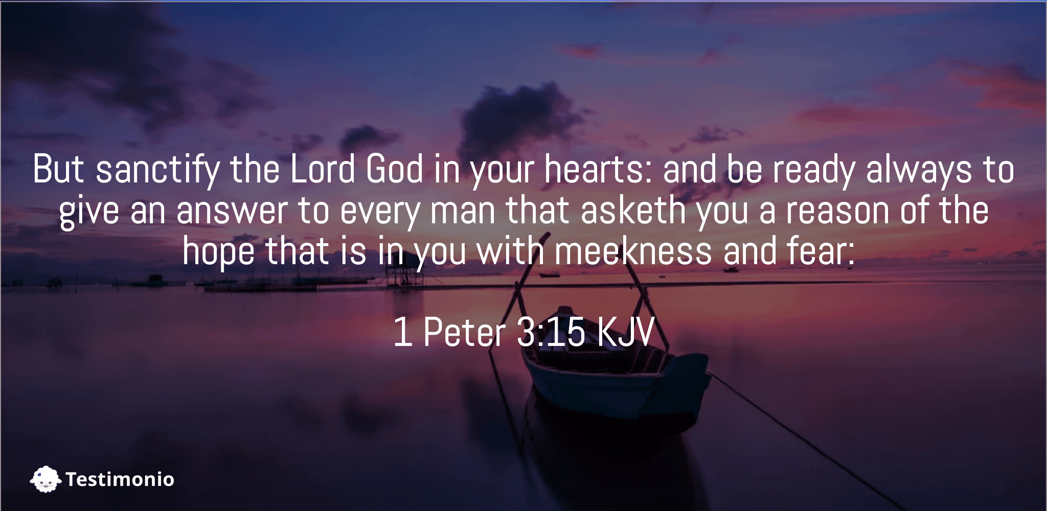 1 Peter 3:15