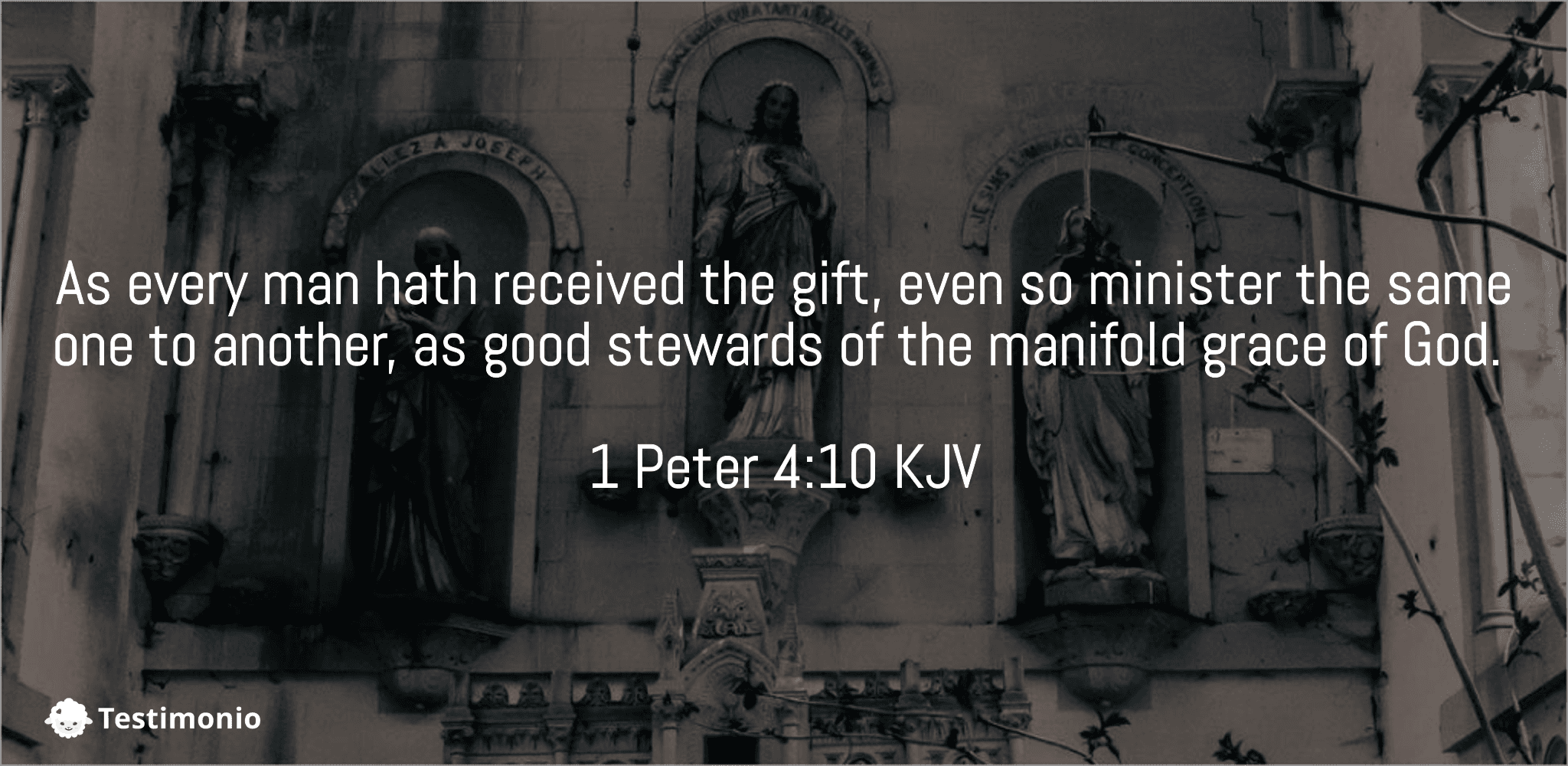 1 Peter 4:10