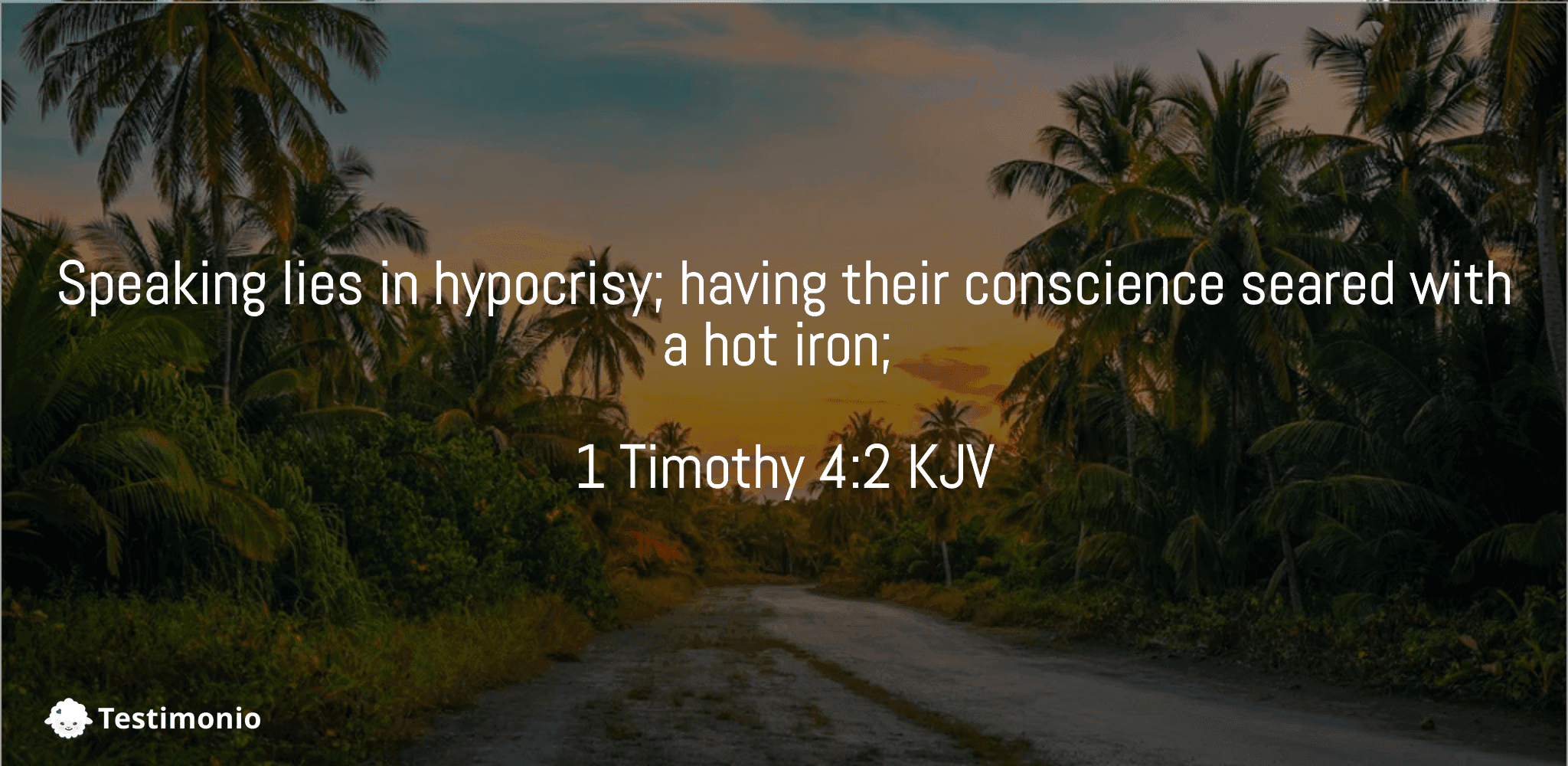 1 Timothy 4:2
