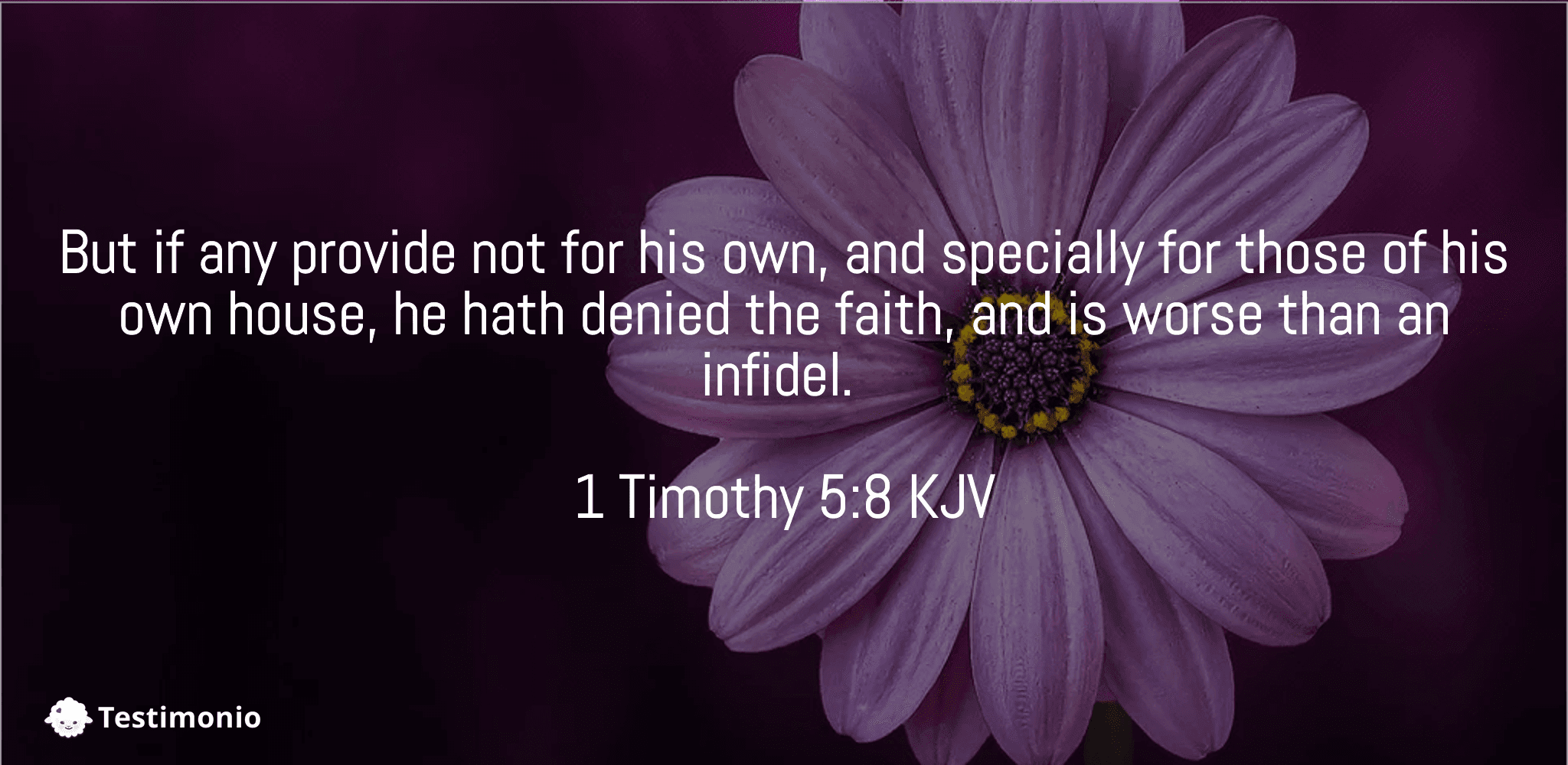 1 Timothy 5:8