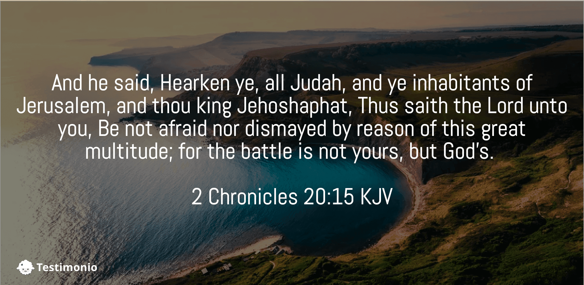 2 Chronicles 20:15