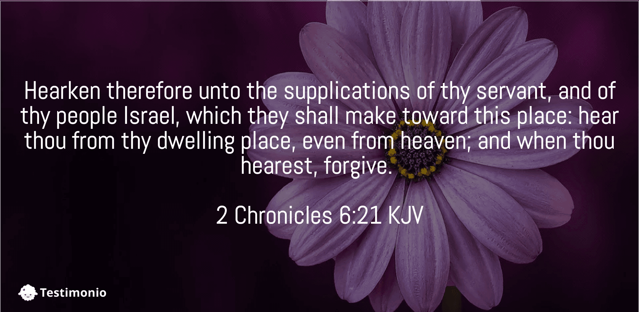 2 Chronicles 6:21