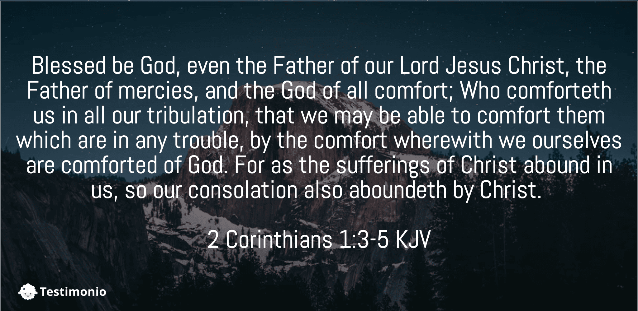 2 Corinthians 1:3-5