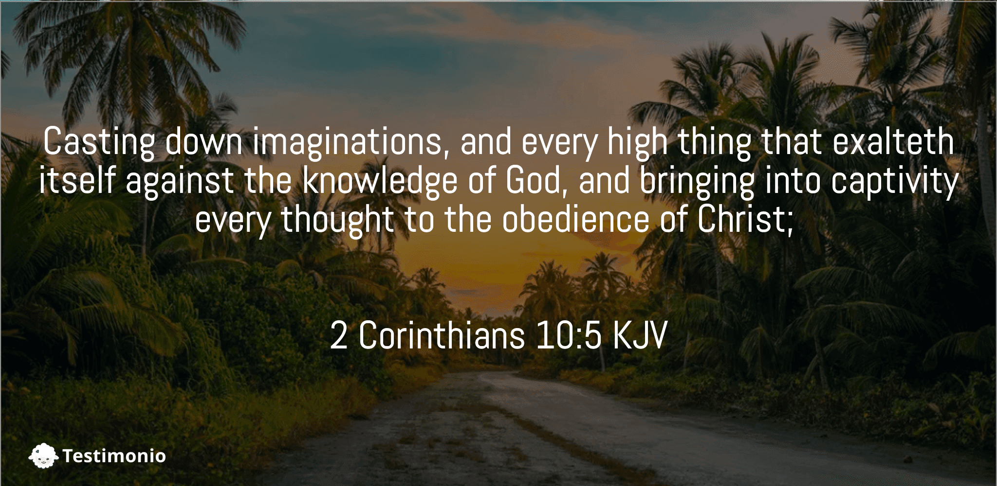 2 Corinthians 10:5