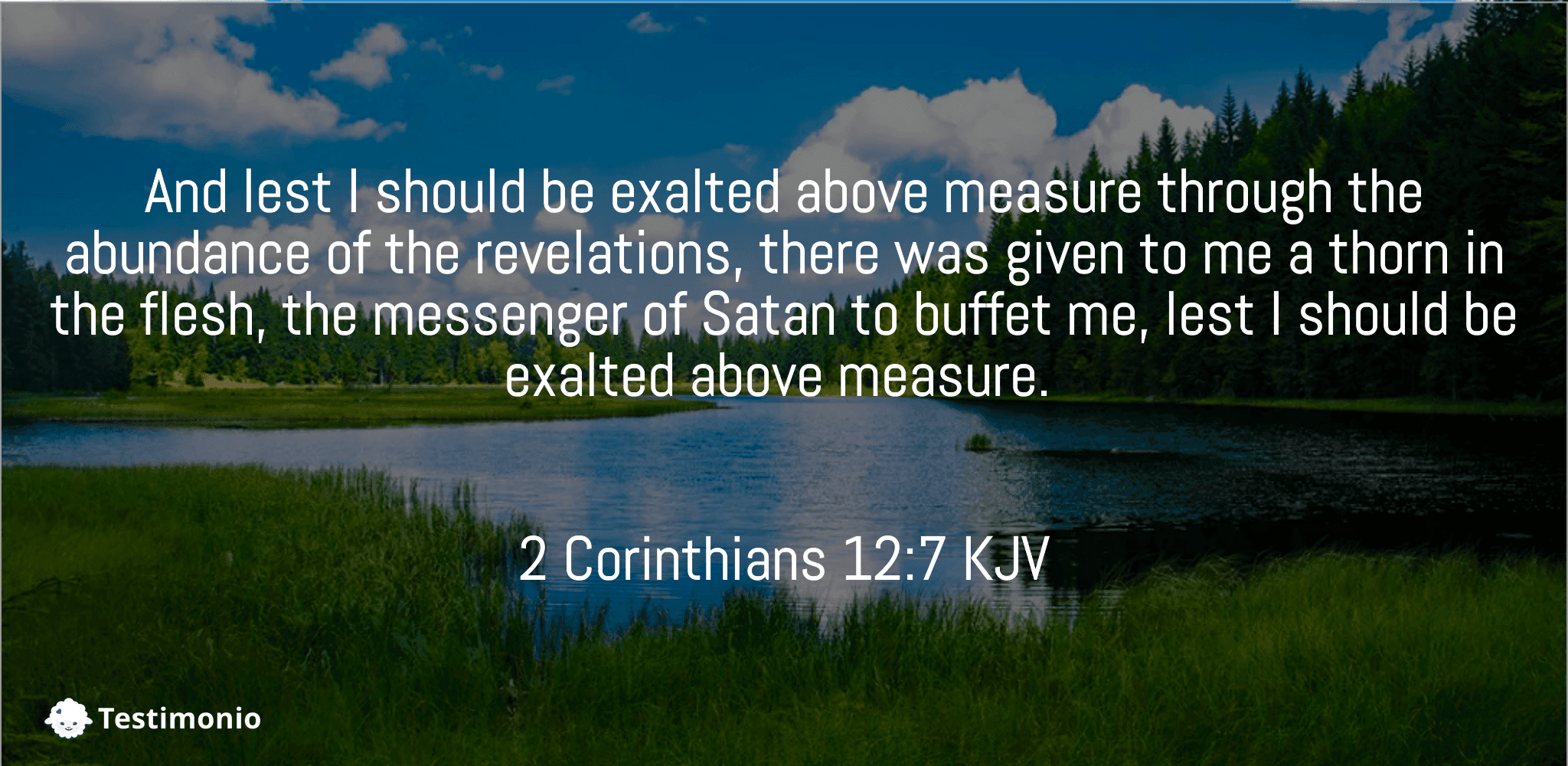 2 Corinthians 12:7