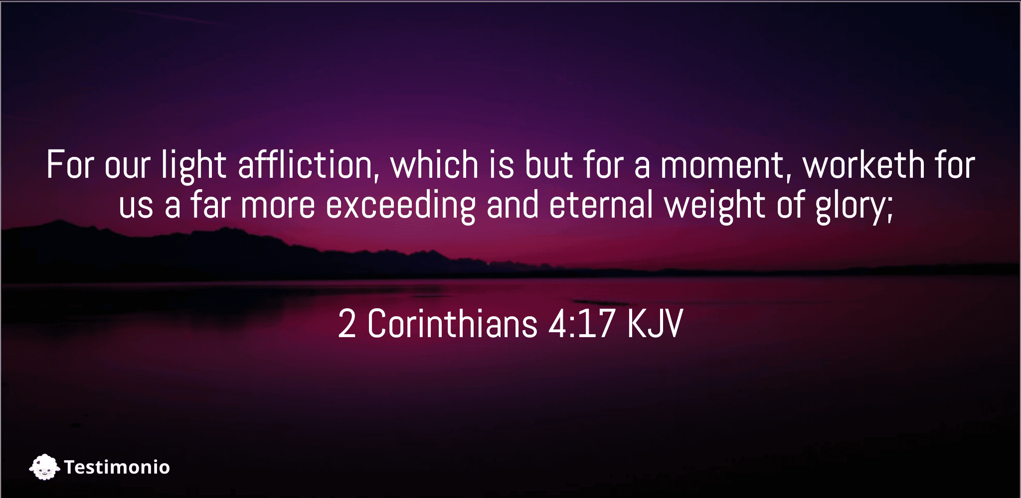 2 Corinthians 4:17