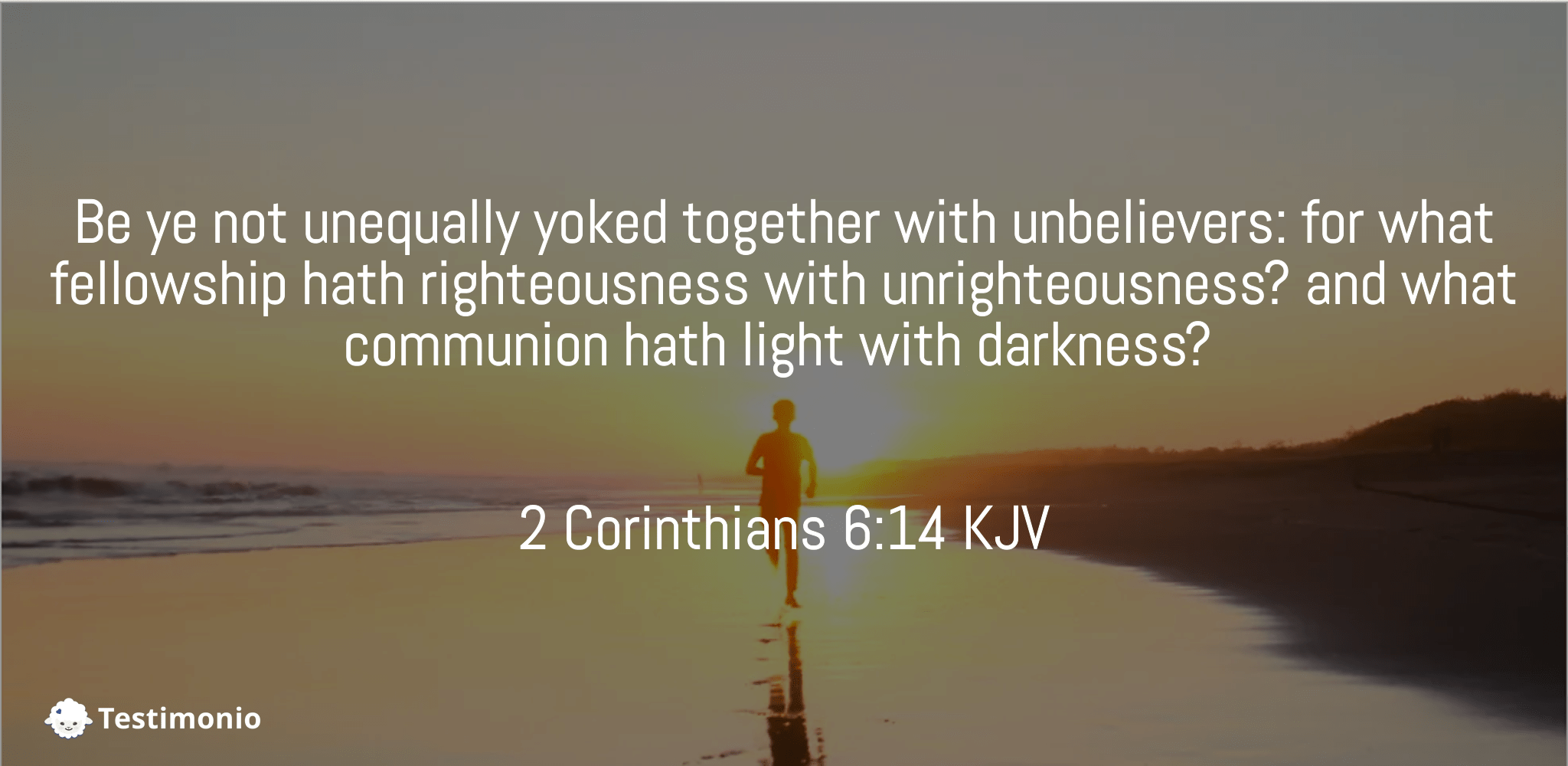2 Corinthians 6:14