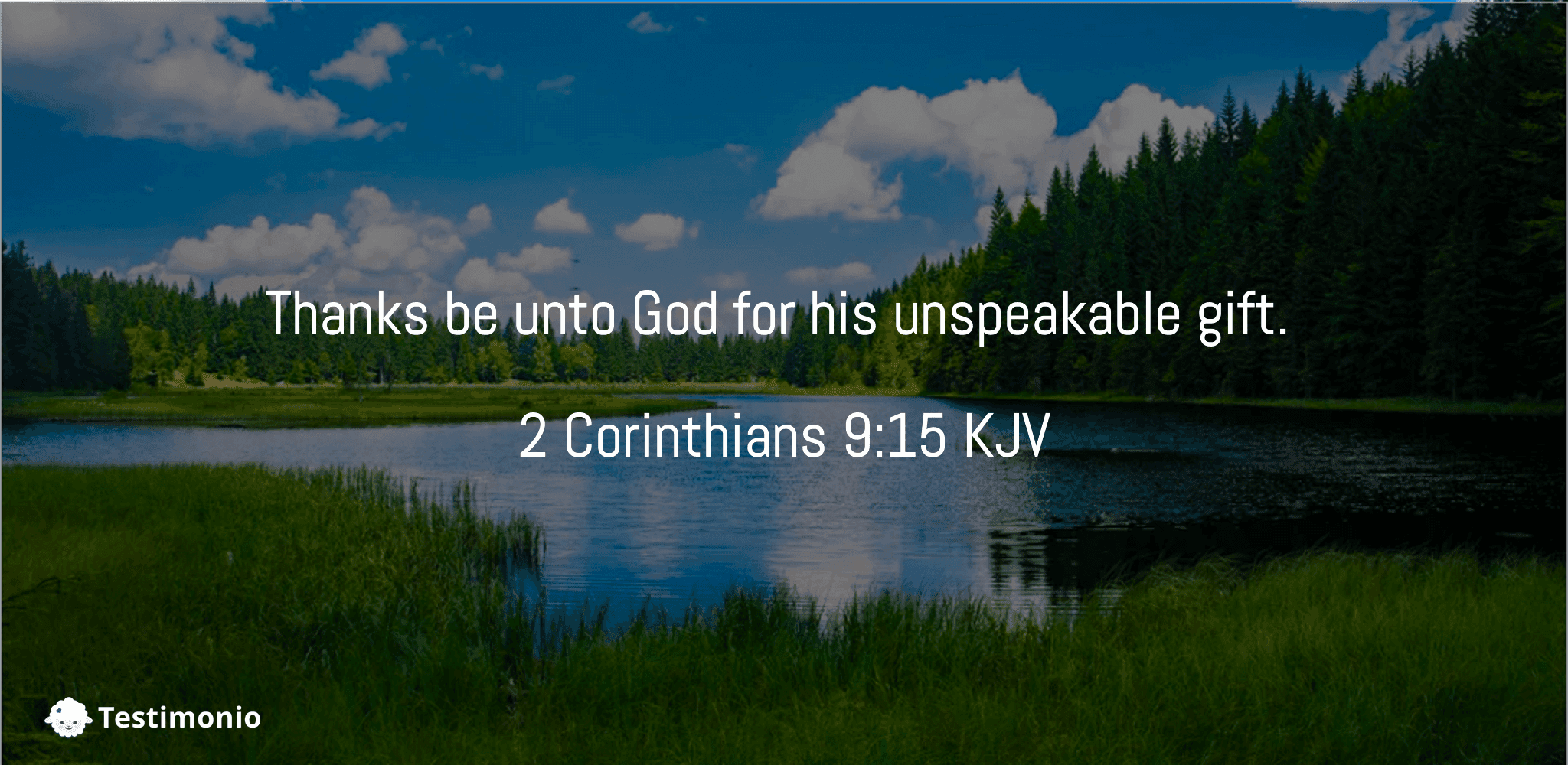 2 Corinthians 9:15