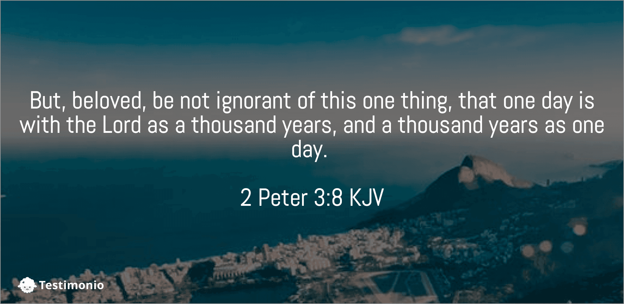 2 Peter 3:8