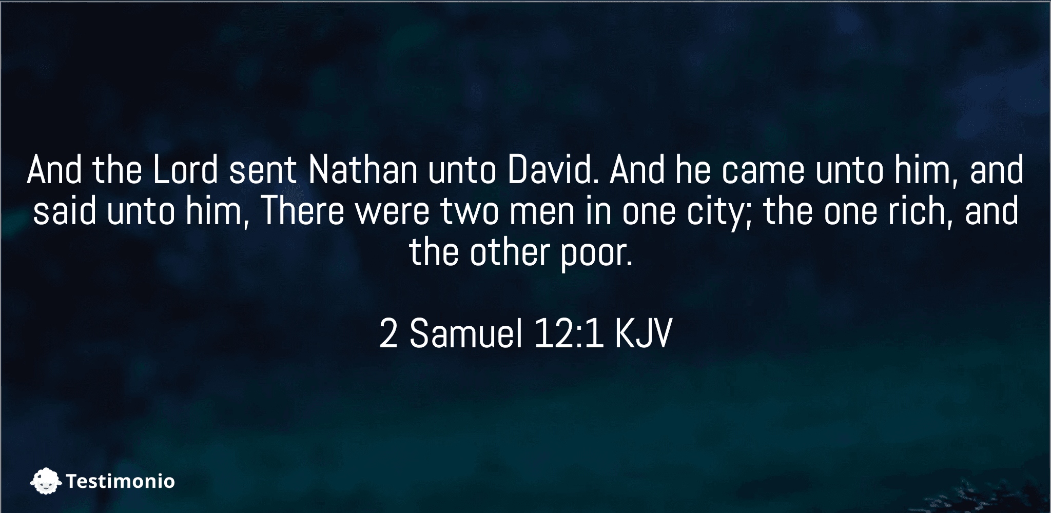 2 Samuel 12:1