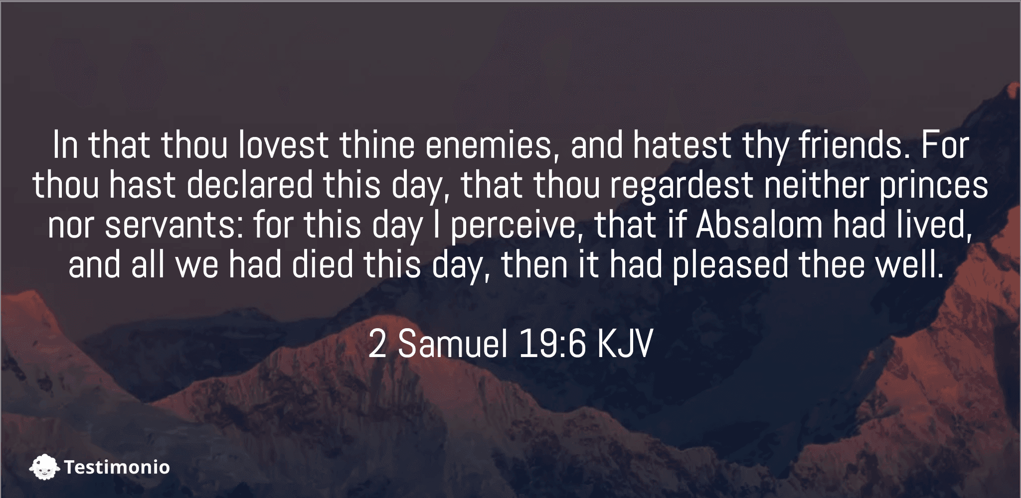 2 Samuel 19:6