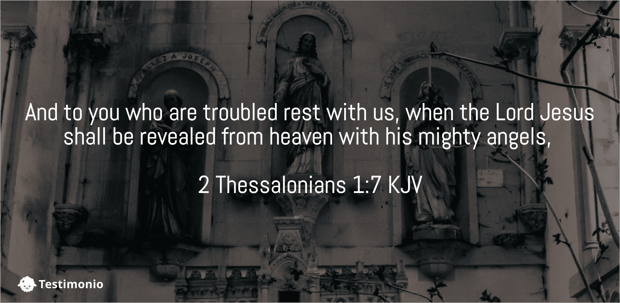 2 Thessalonians 1:7