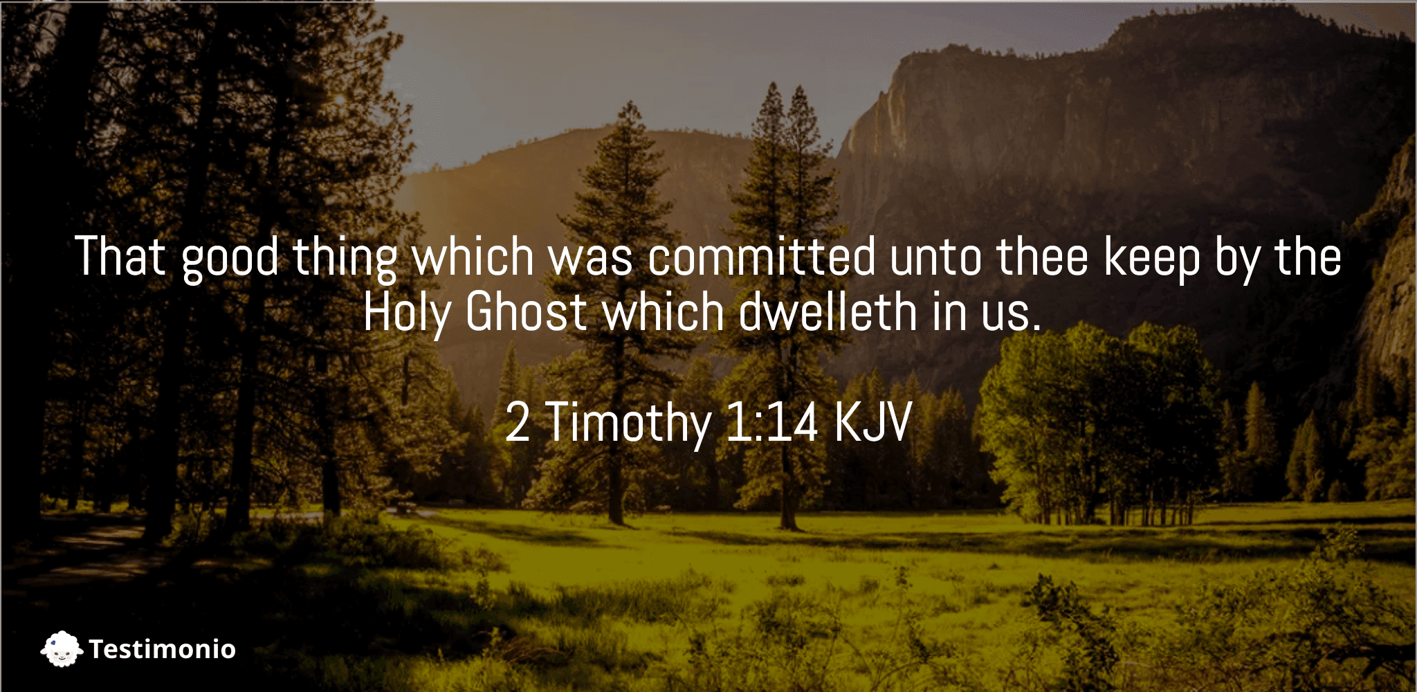 2 Timothy 1:14