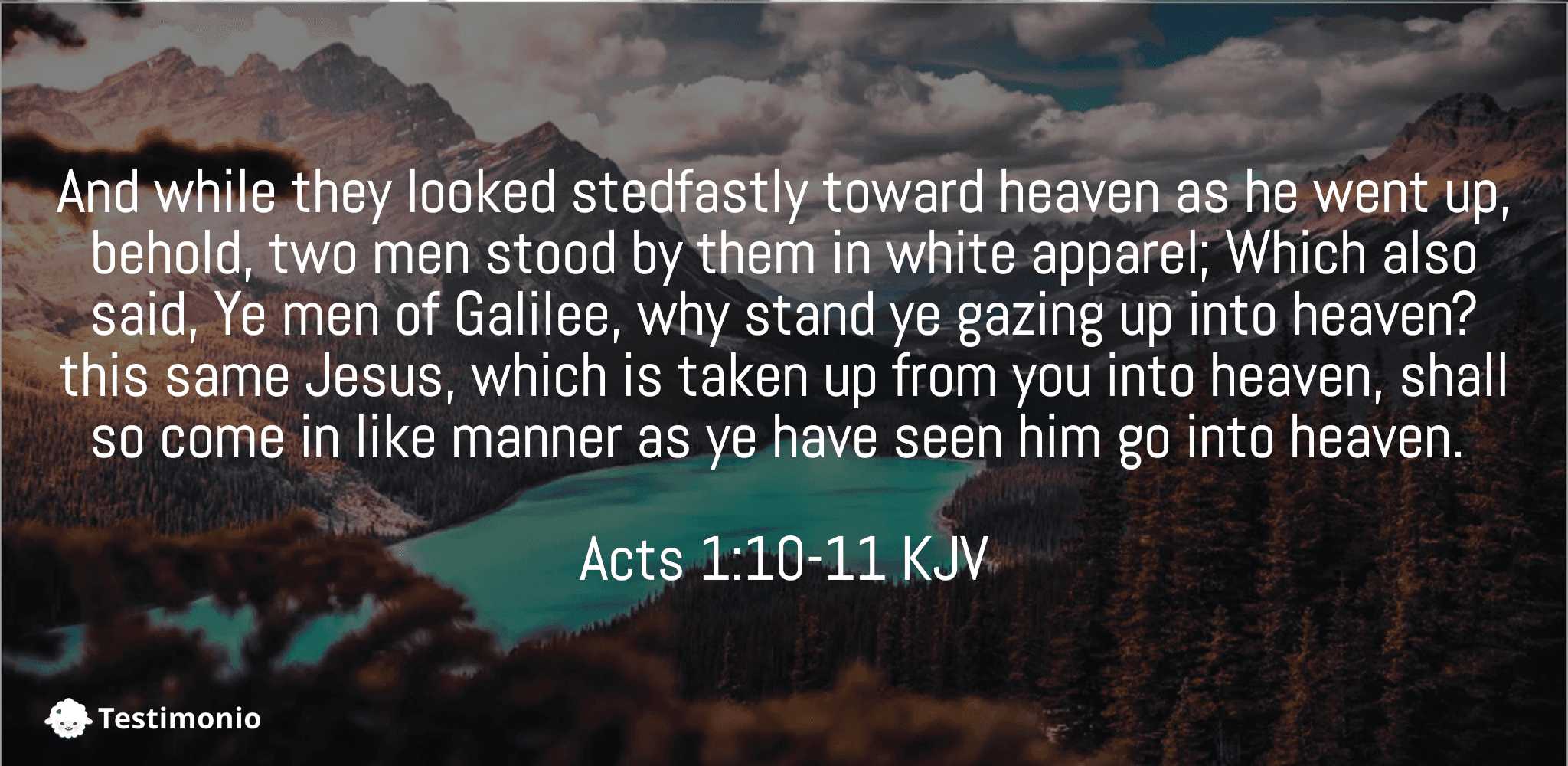 Acts 1:10-11