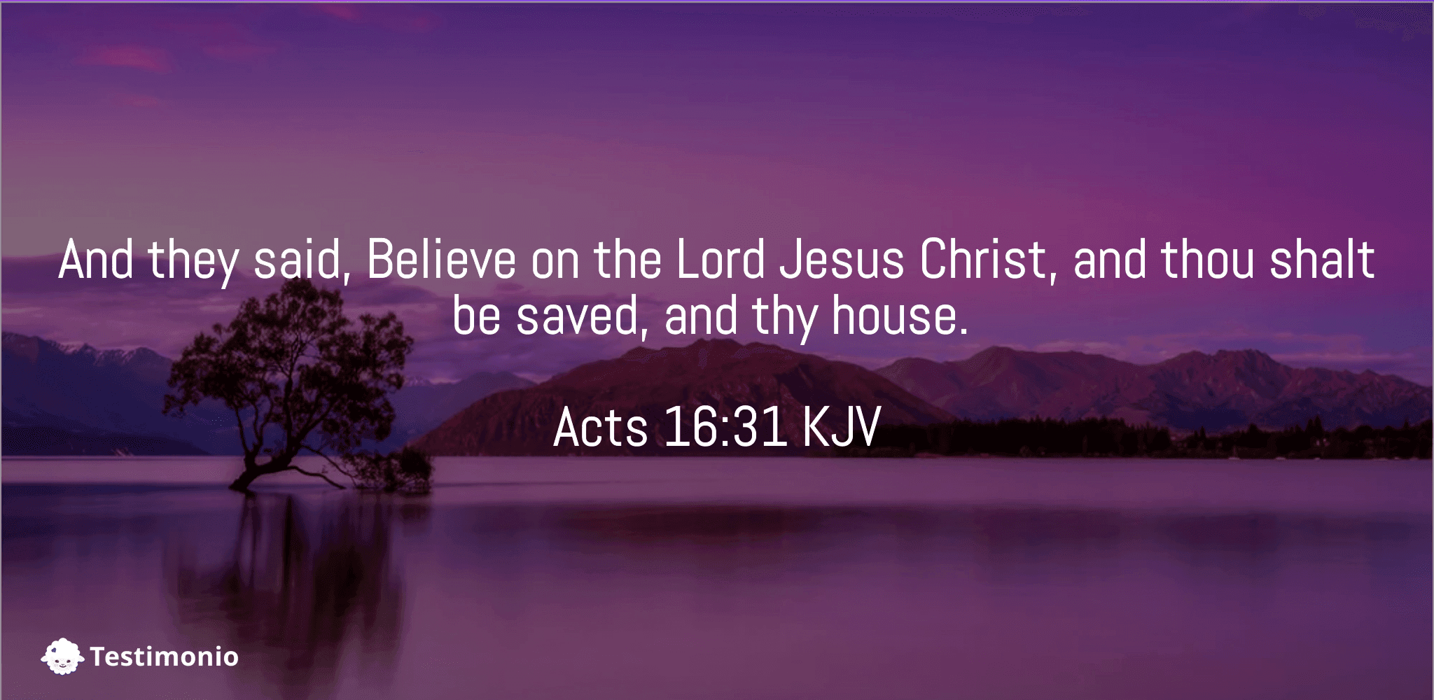 Acts 16:31