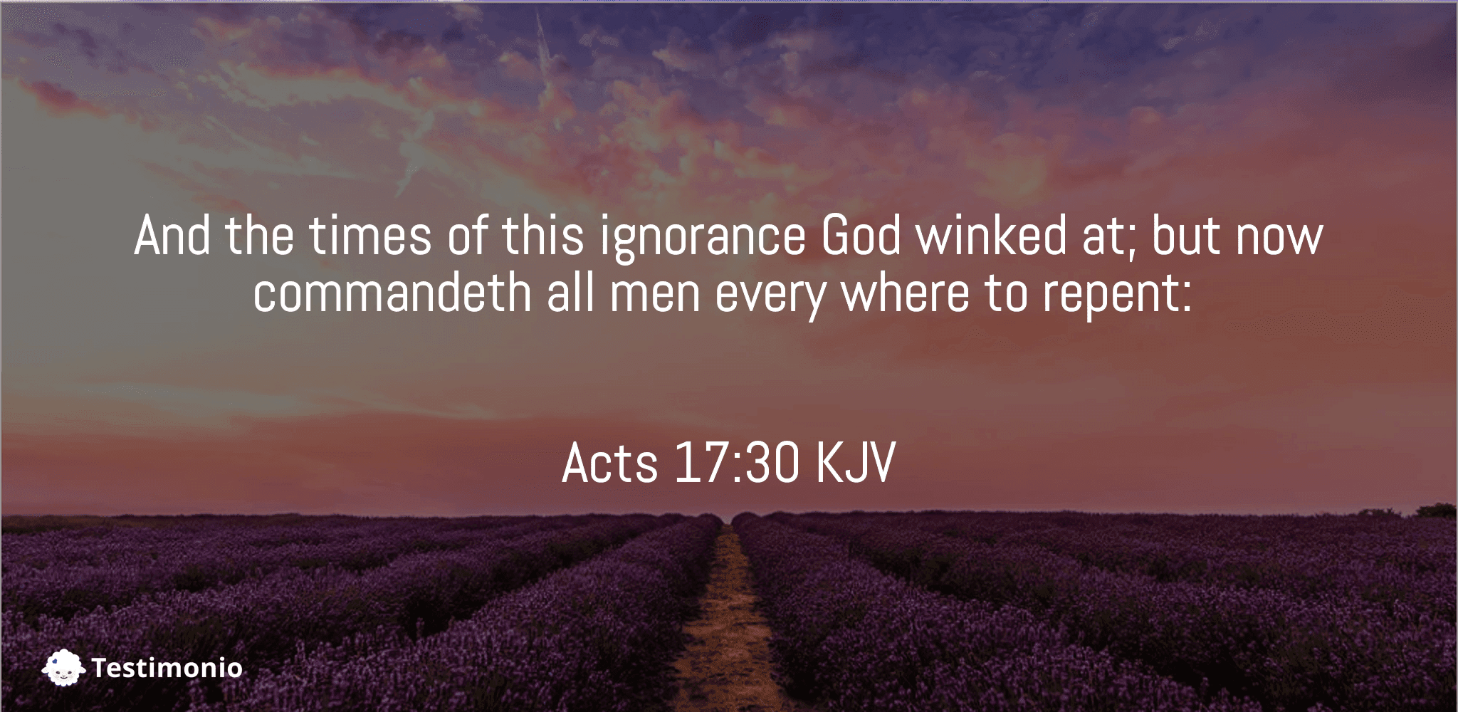 Acts 17:30