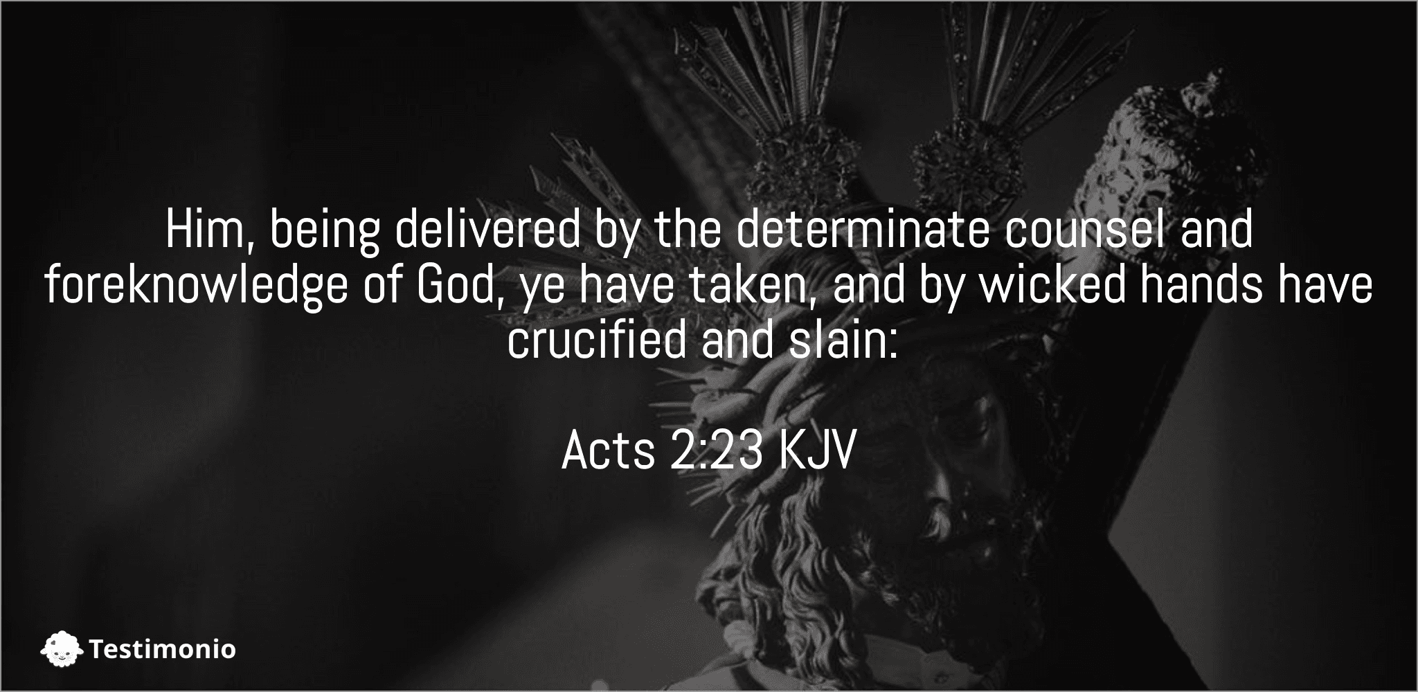 Acts 2:23