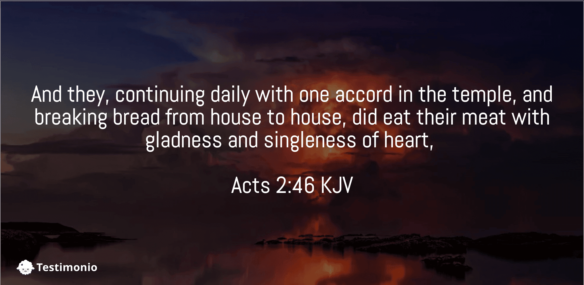 Acts 2:46