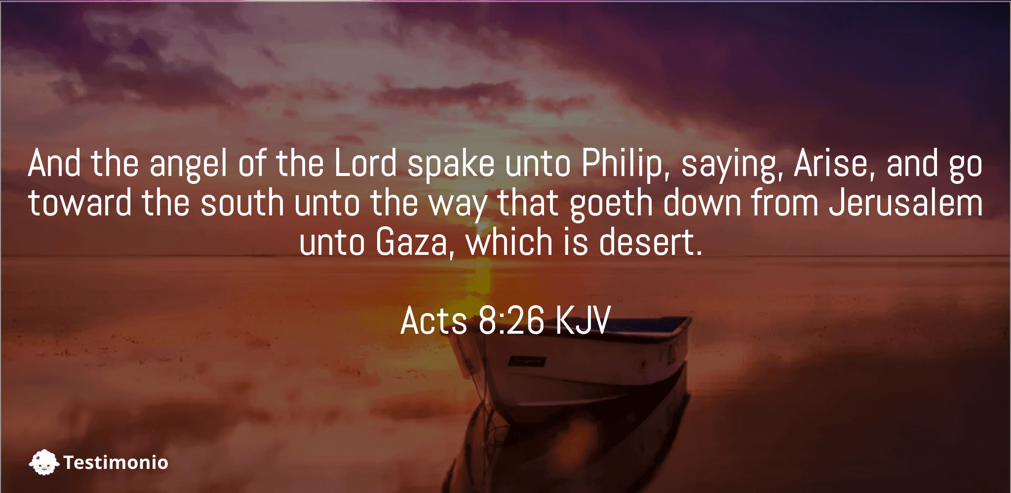 Acts 8:26