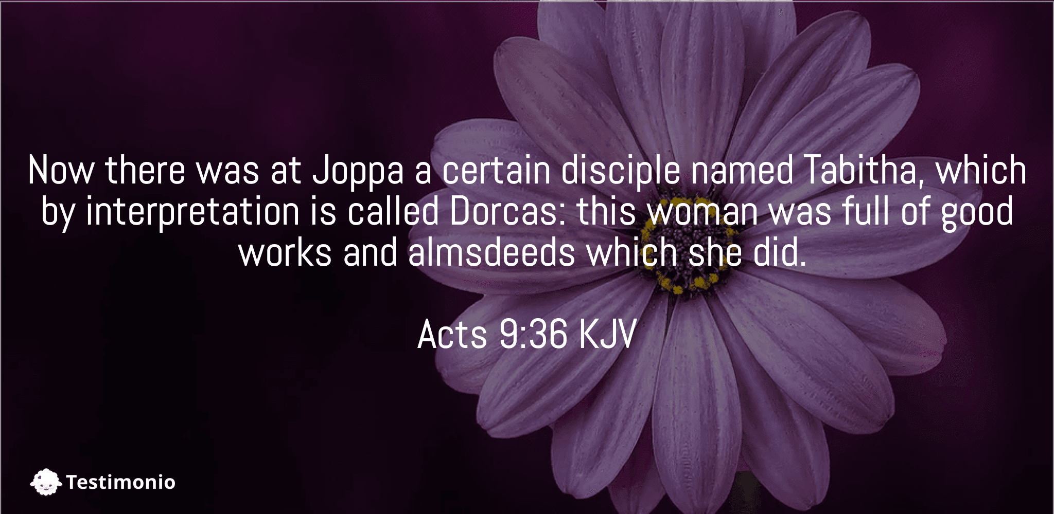 Acts 9:36