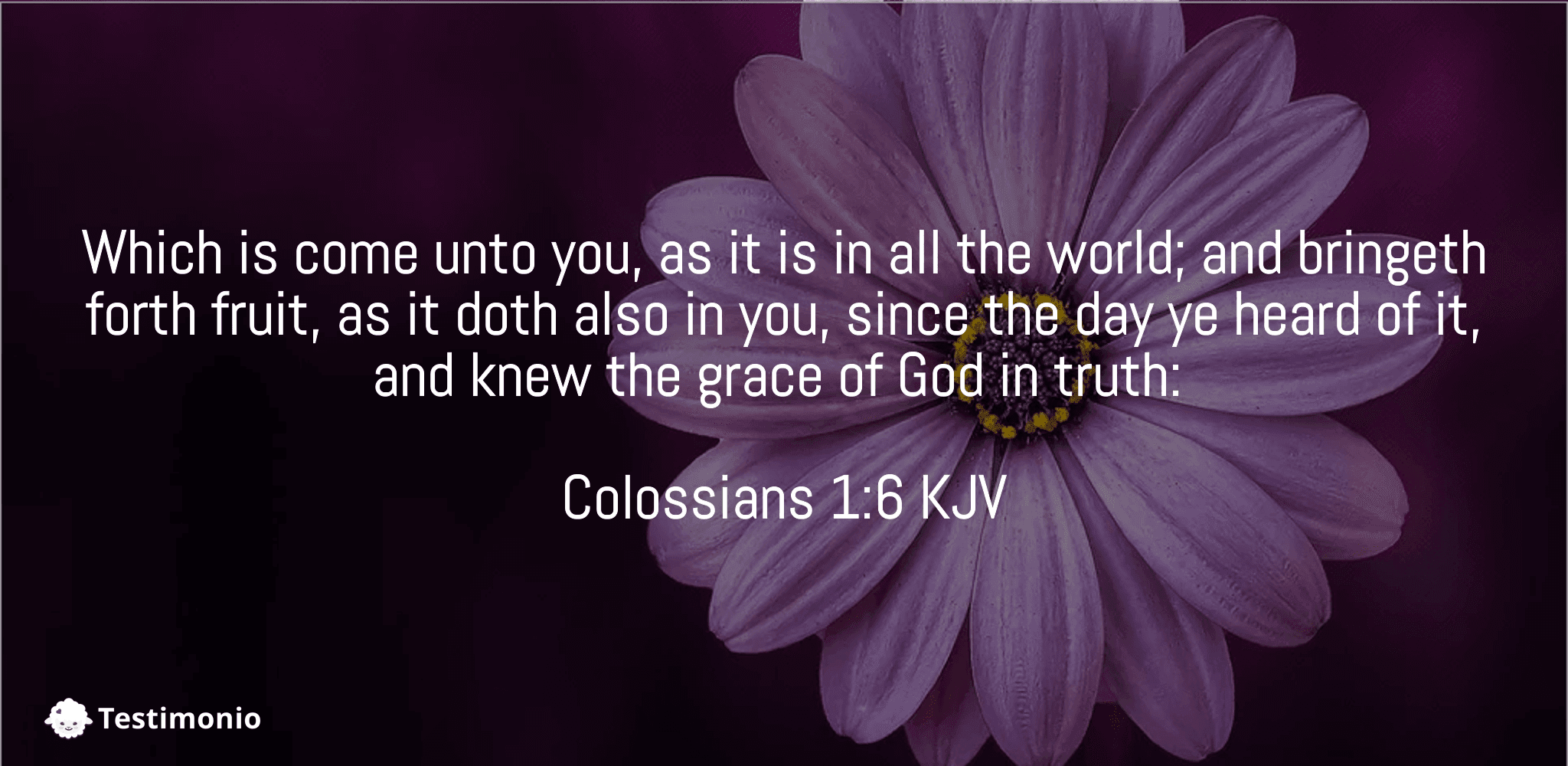Colossians 1:6