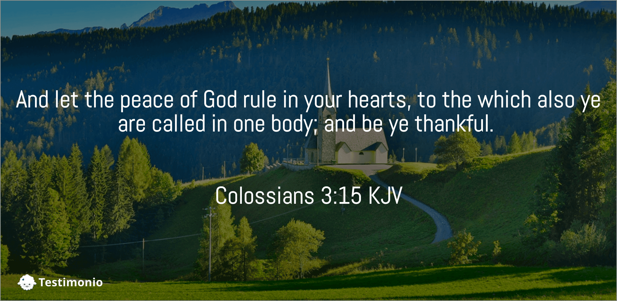 Colossians 3:15