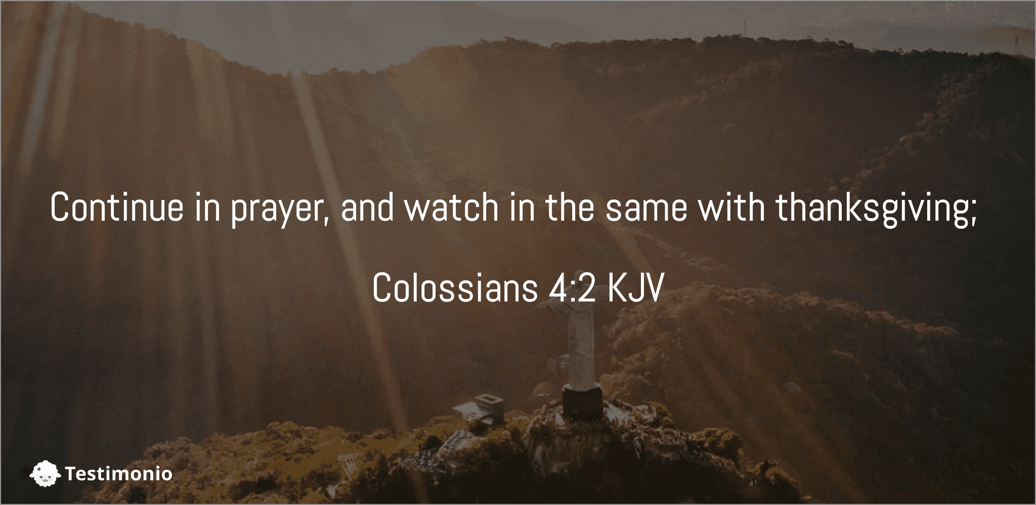 Colossians 4:2