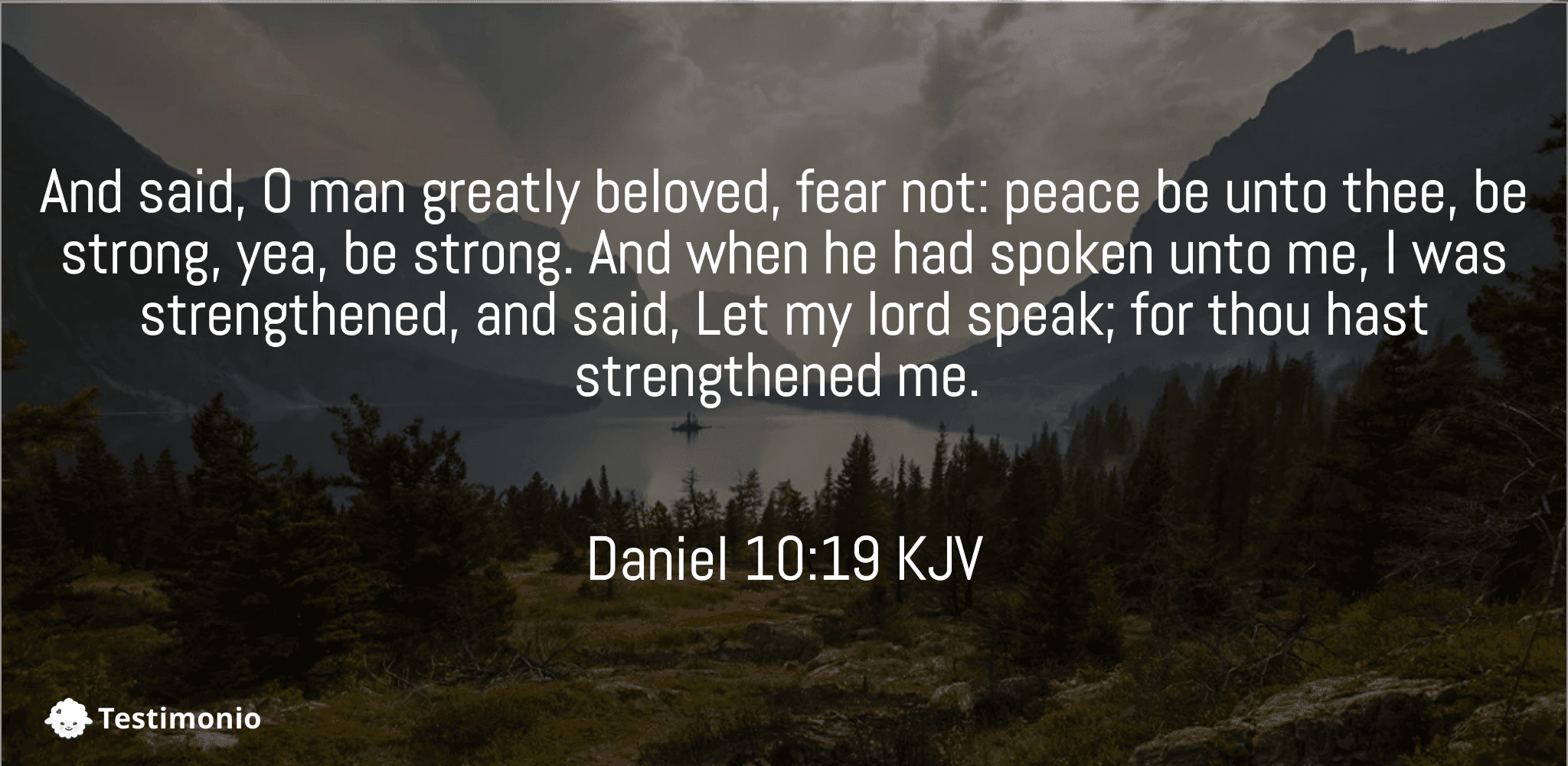 Daniel 10:19