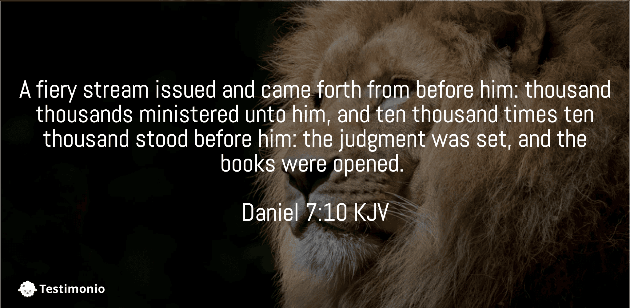 Daniel 7:10