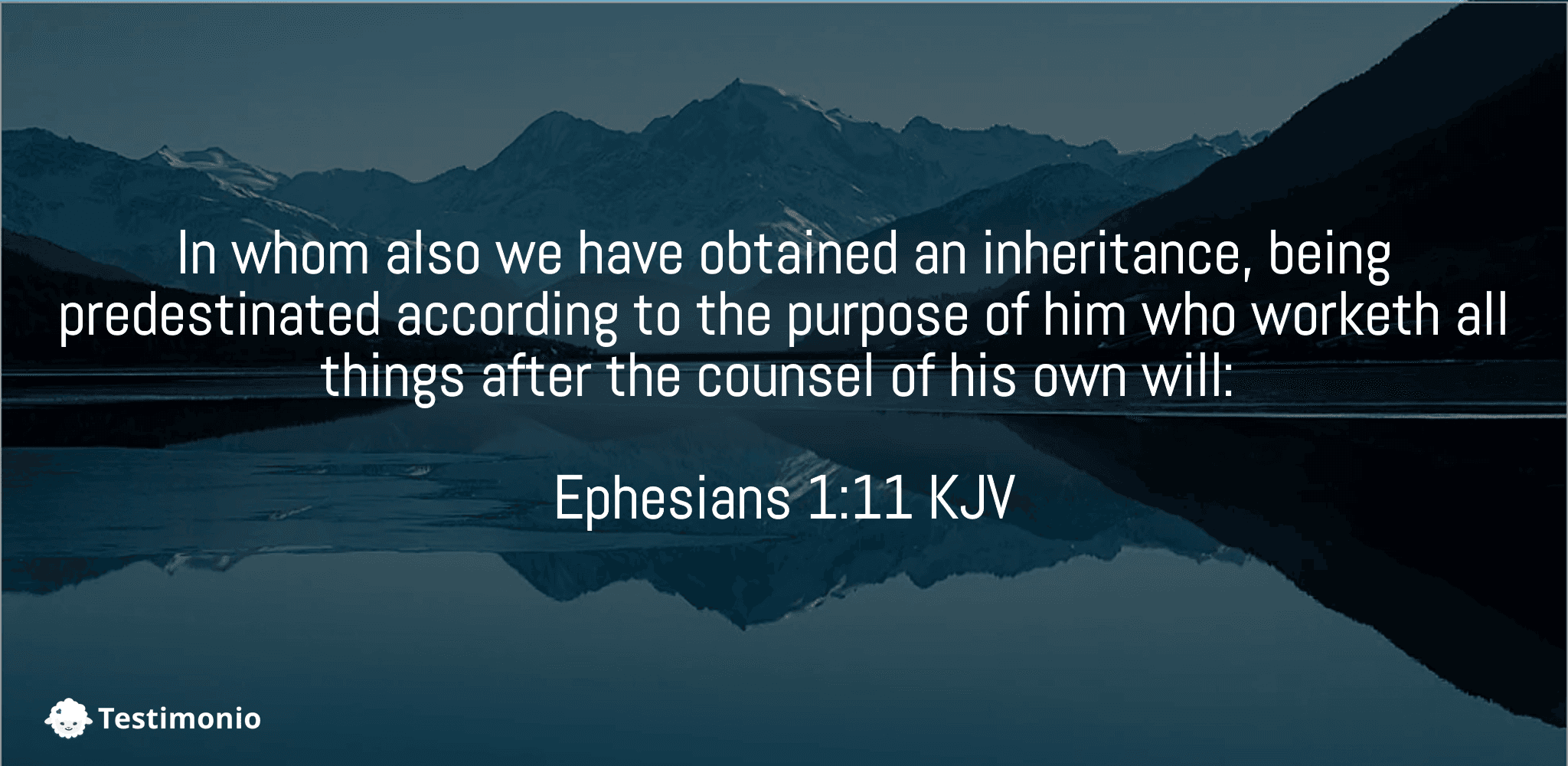 Ephesians 1:11