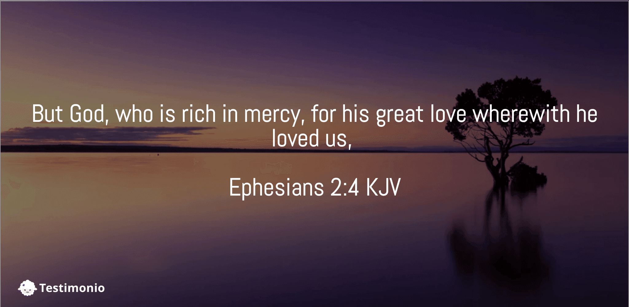 Ephesians 2:4