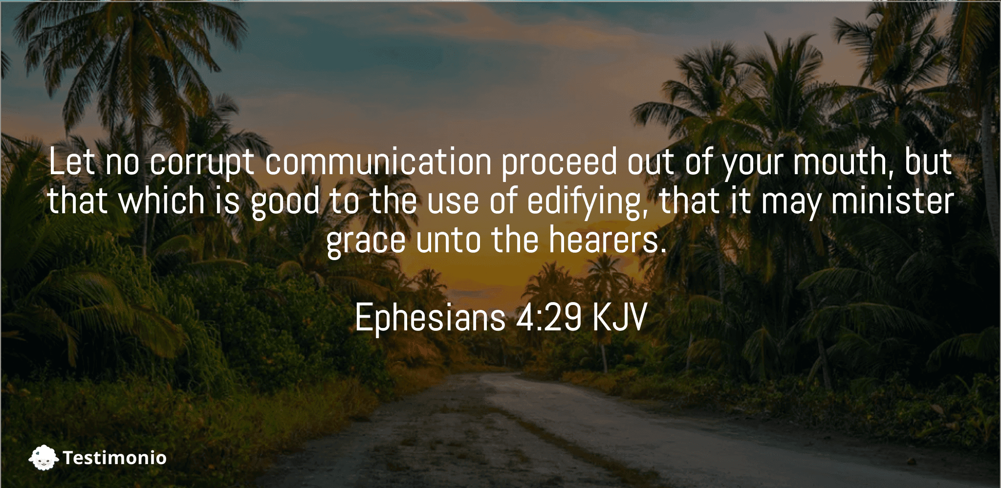Ephesians 4:29