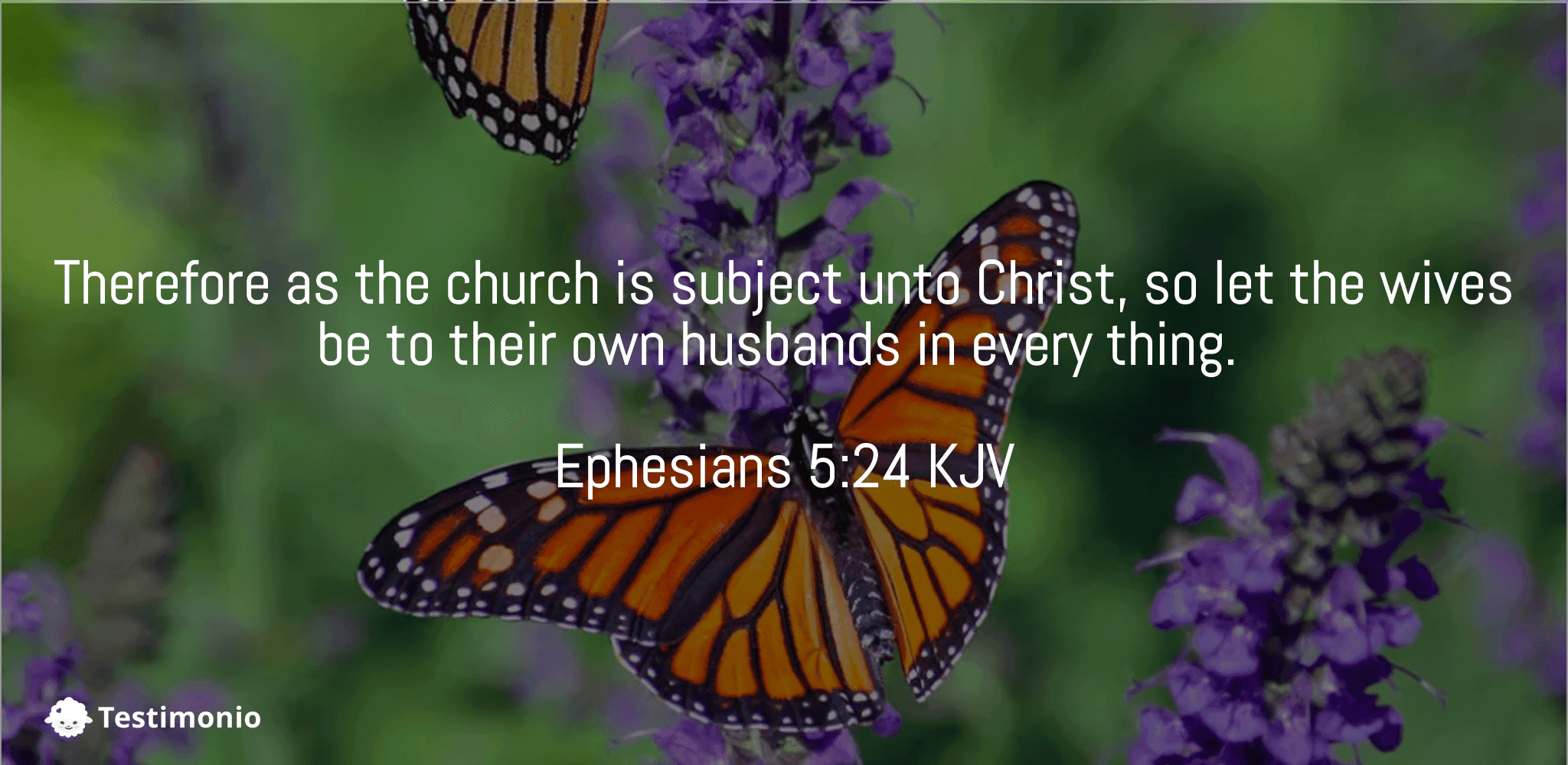 Ephesians 5:24