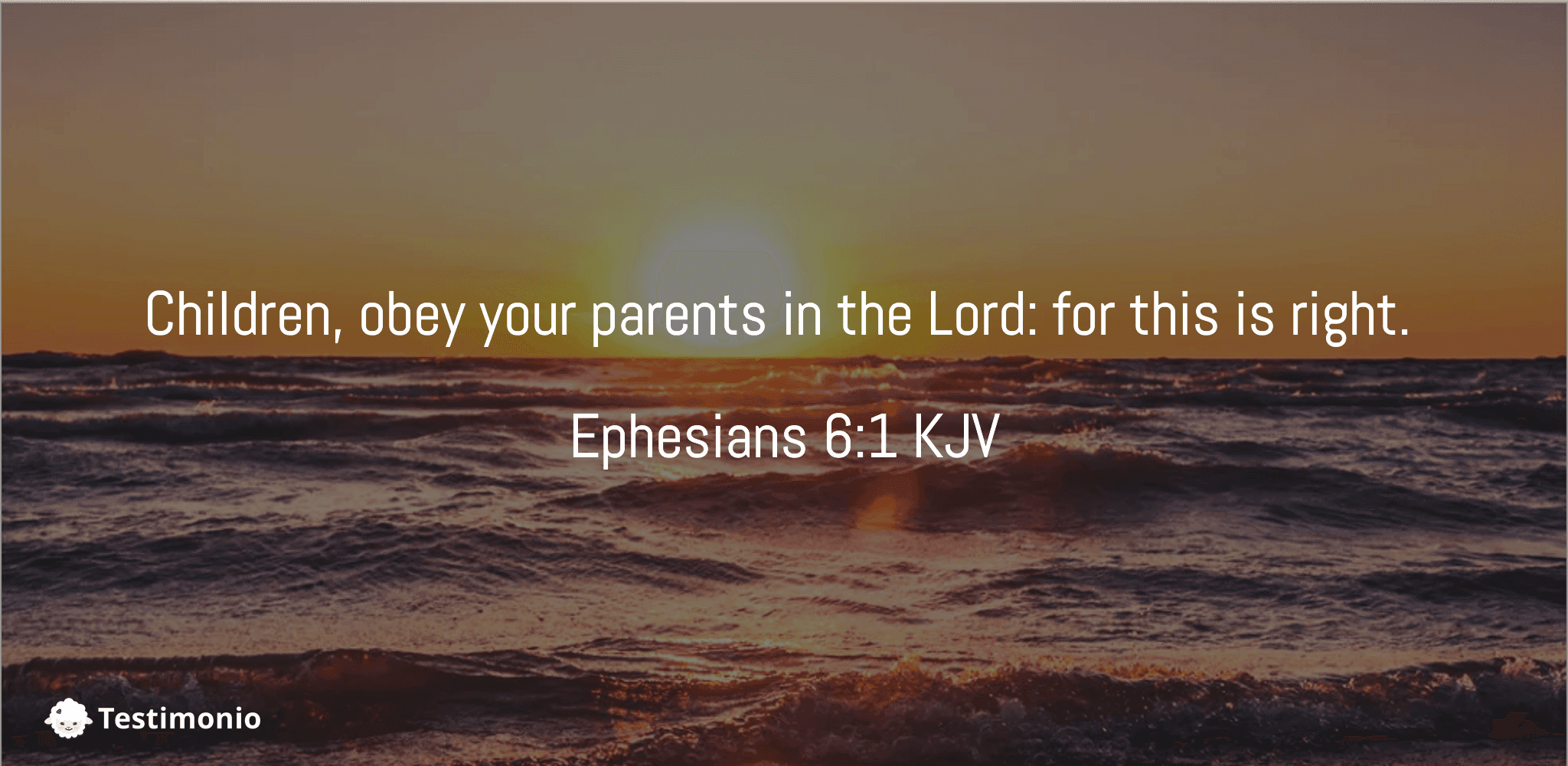 Ephesians 6:1