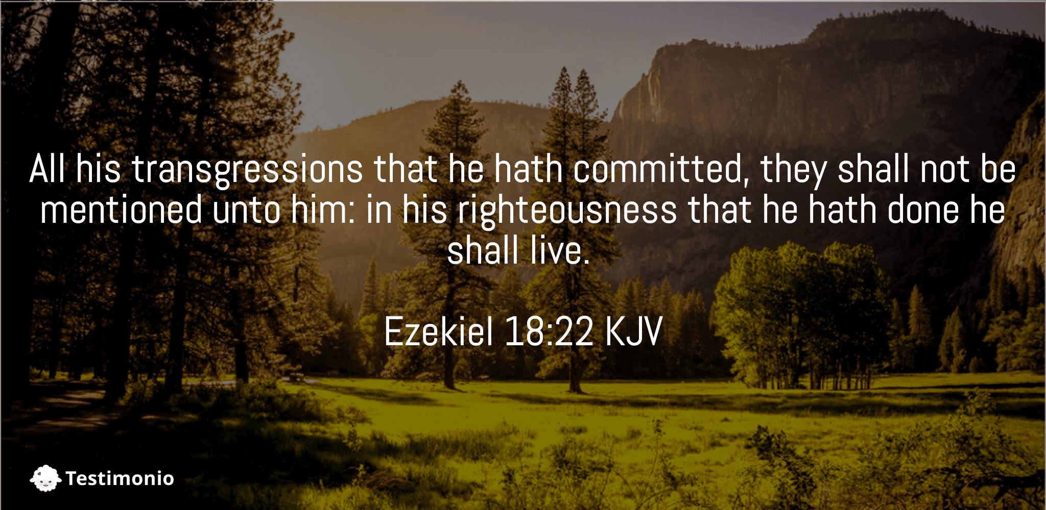 Ezekiel 18:22