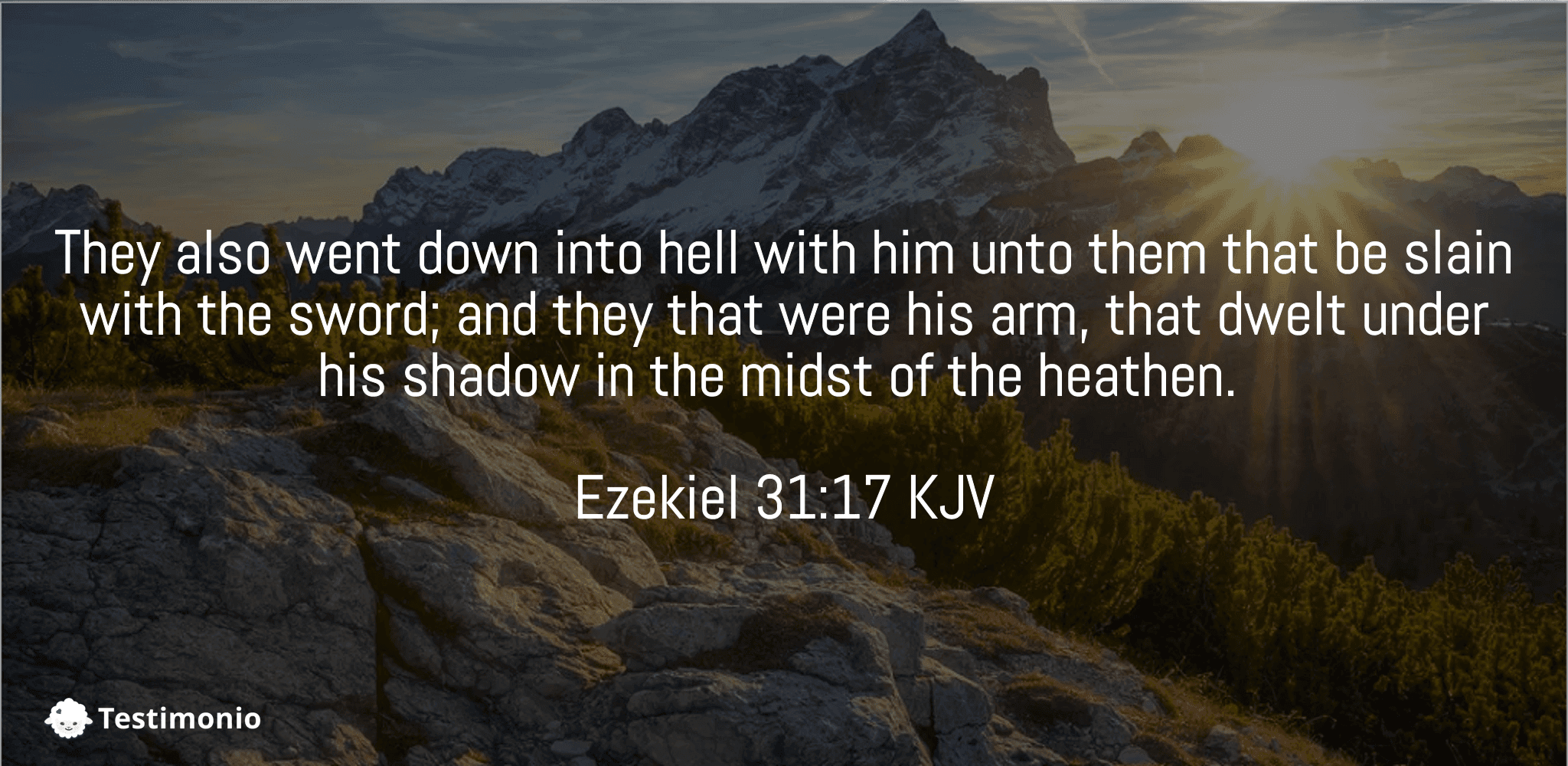 Ezekiel 31:17